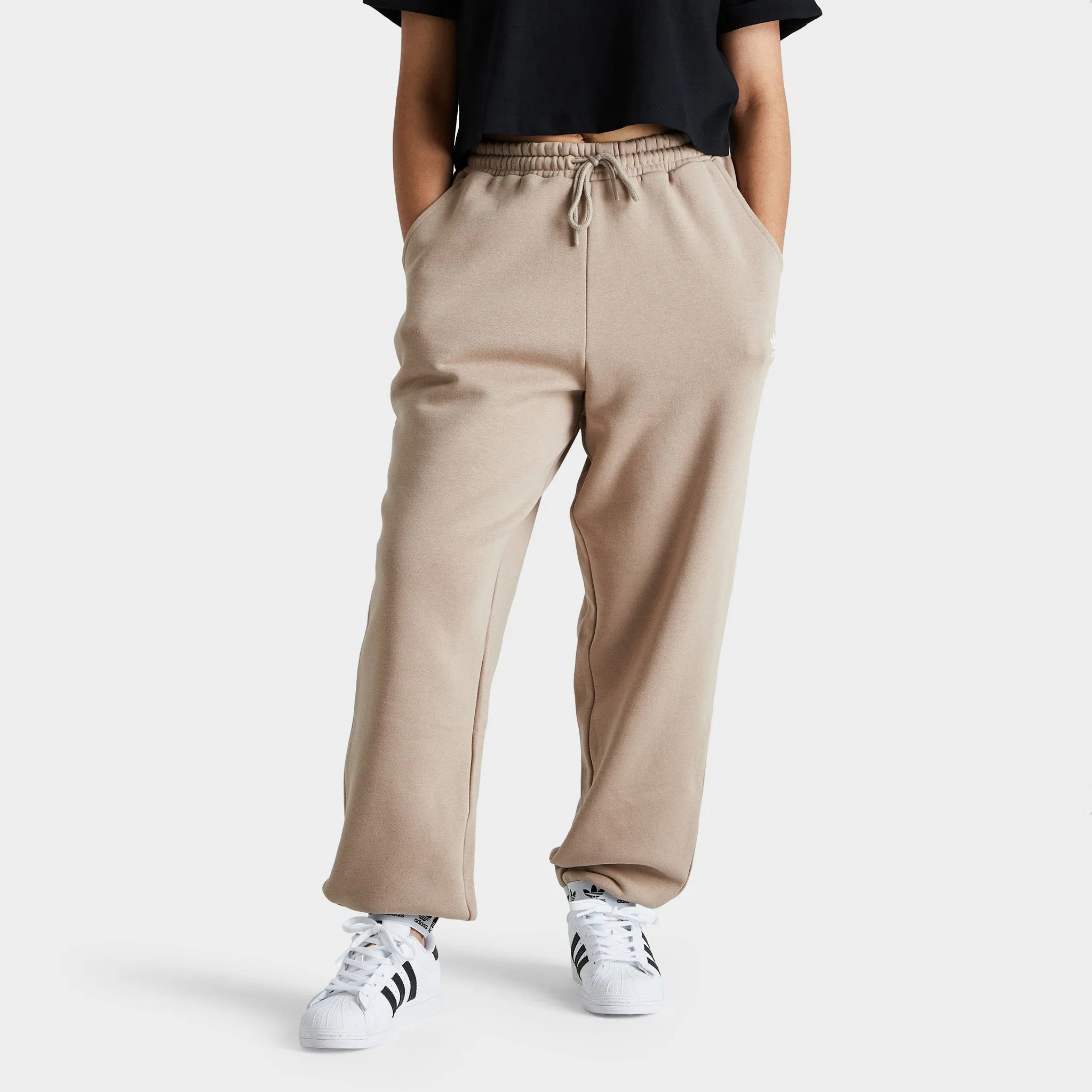adidas Originals Women's Tape Joggers Trace Khaki / White sold by JD Sports product image thumbnail 2