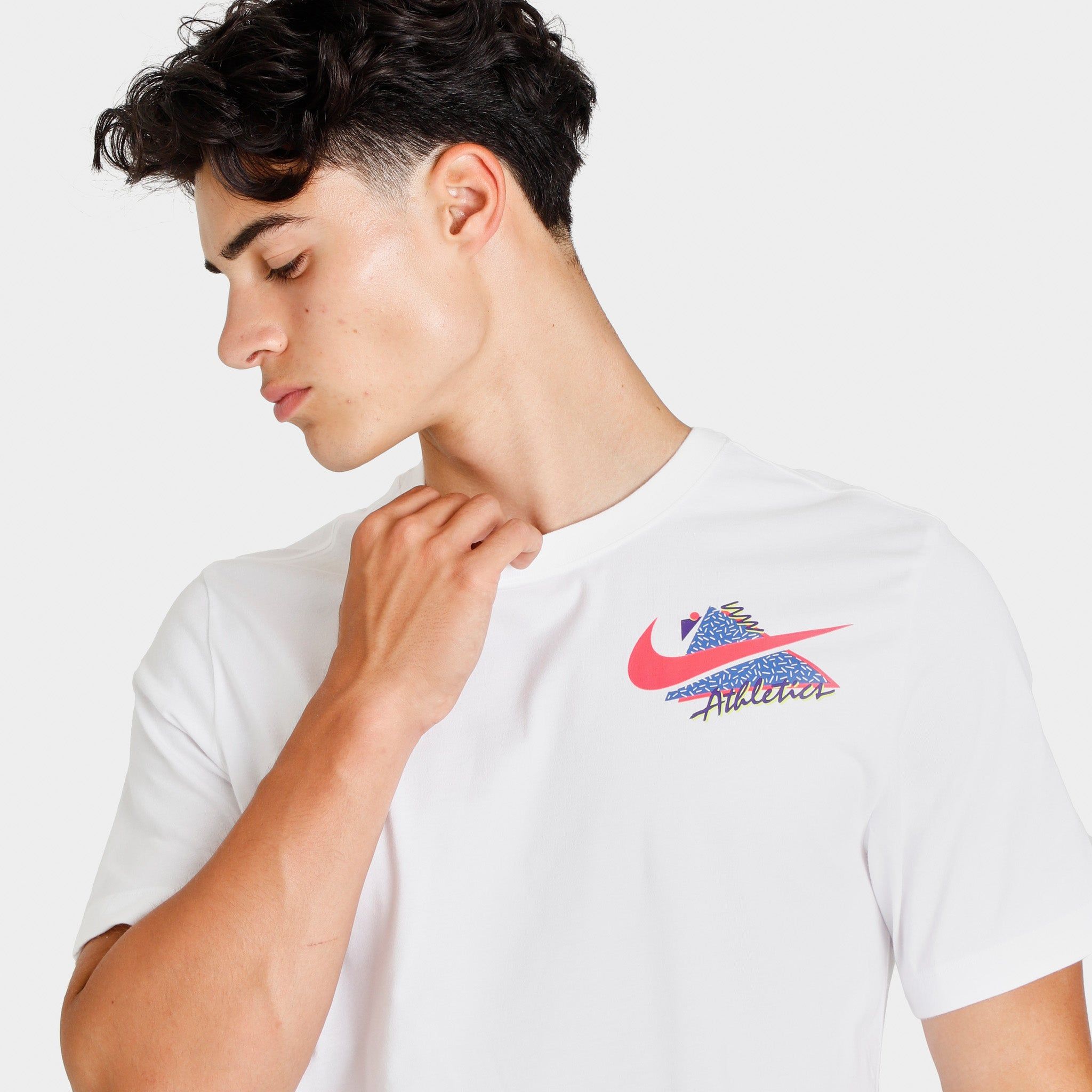 Nike Dri-FIT Graphic Training T-shirt / White sold by JD Sports product image thumbnail 3