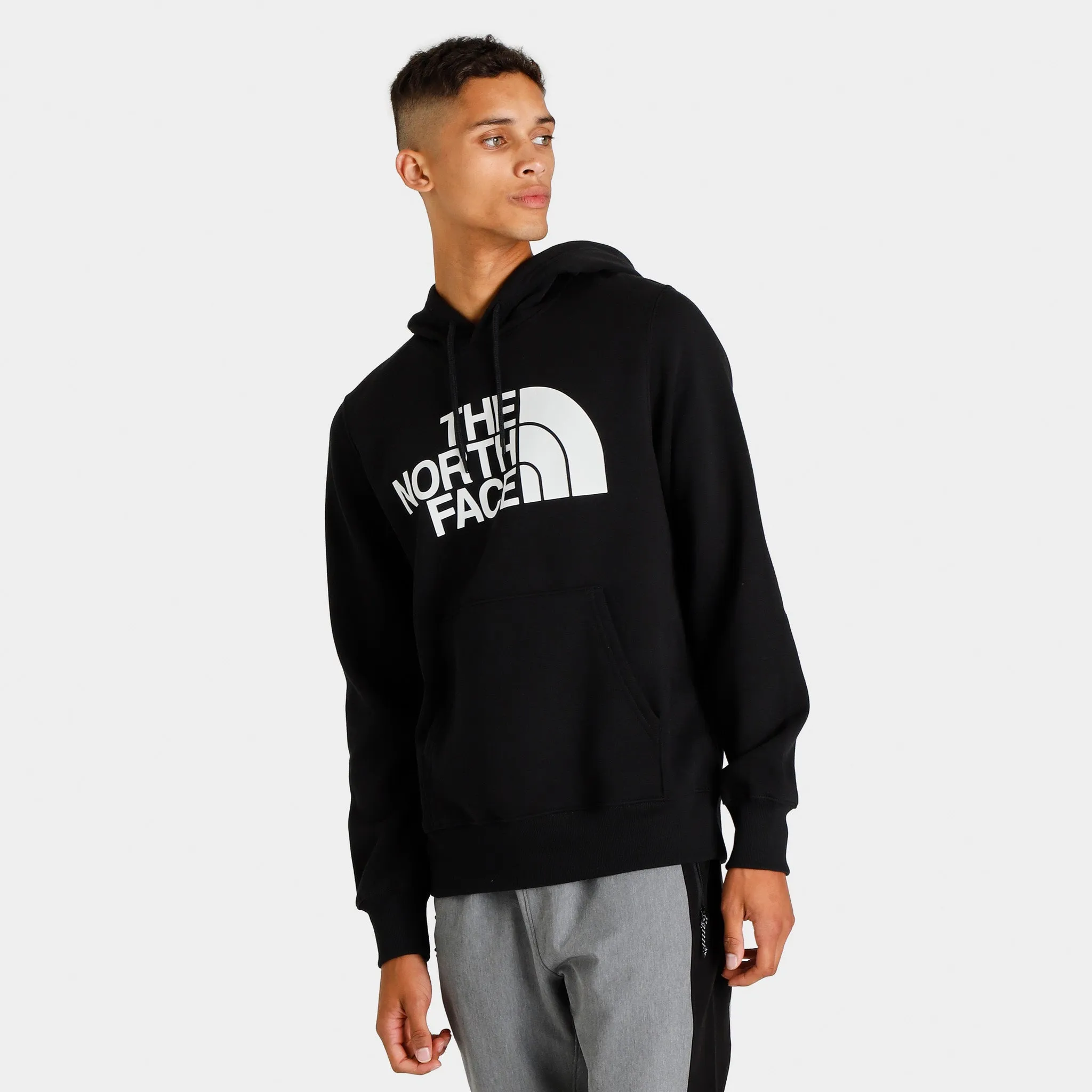 The North Face Half Dome Pullover Hoodie TNF Black / TNF White sold by JD Sports