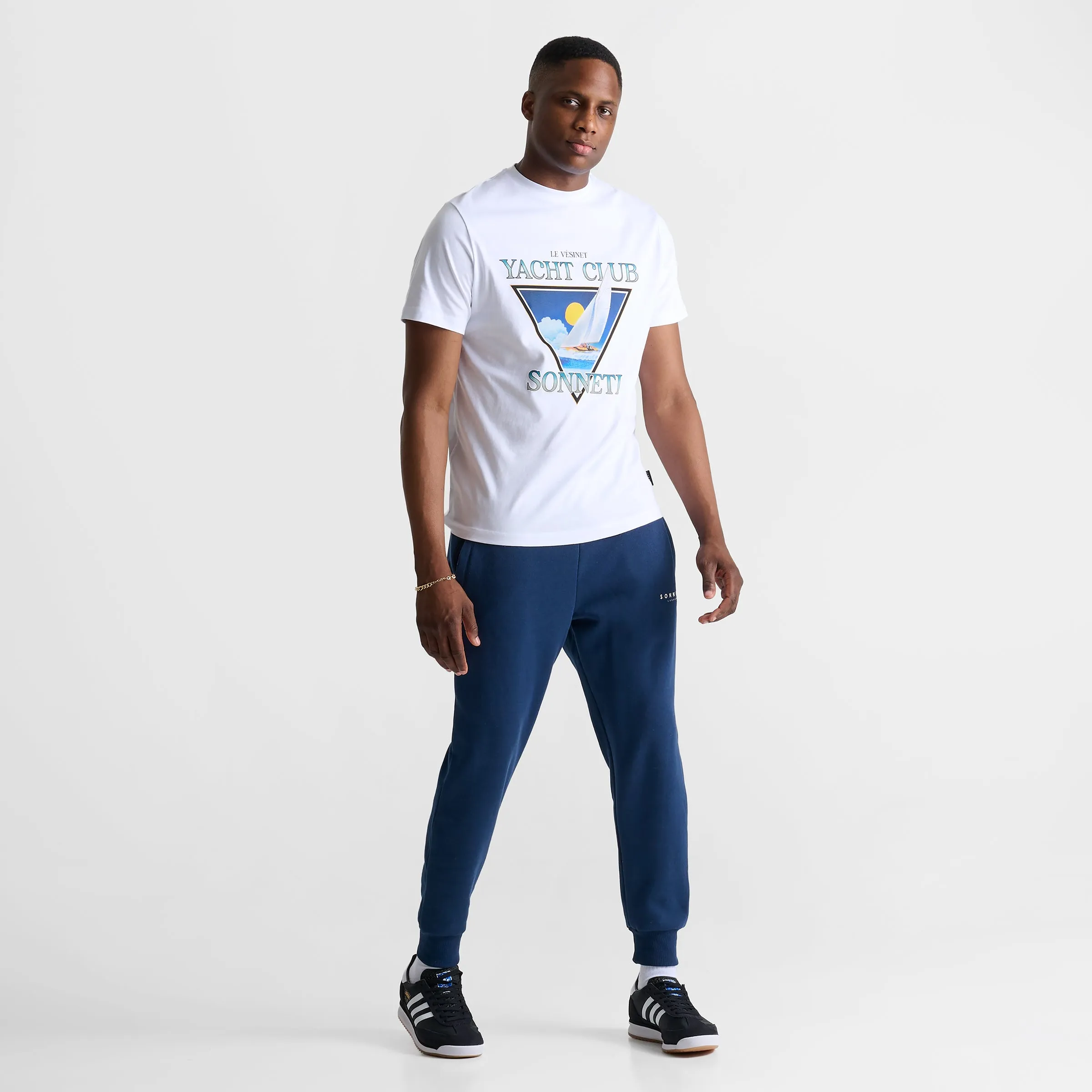 Sonneti Waves T-Shirt / White sold by JD Sports product image thumbnail 2