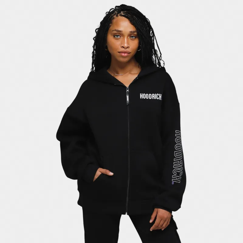 Hoodrich Women's OG Azure Full Zip Hoodie / Black sold by JD Sports