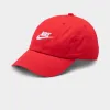 Nike Sportswear Heritage86 Futura Washed Cap University Red / University Red - White sold by JD Sports