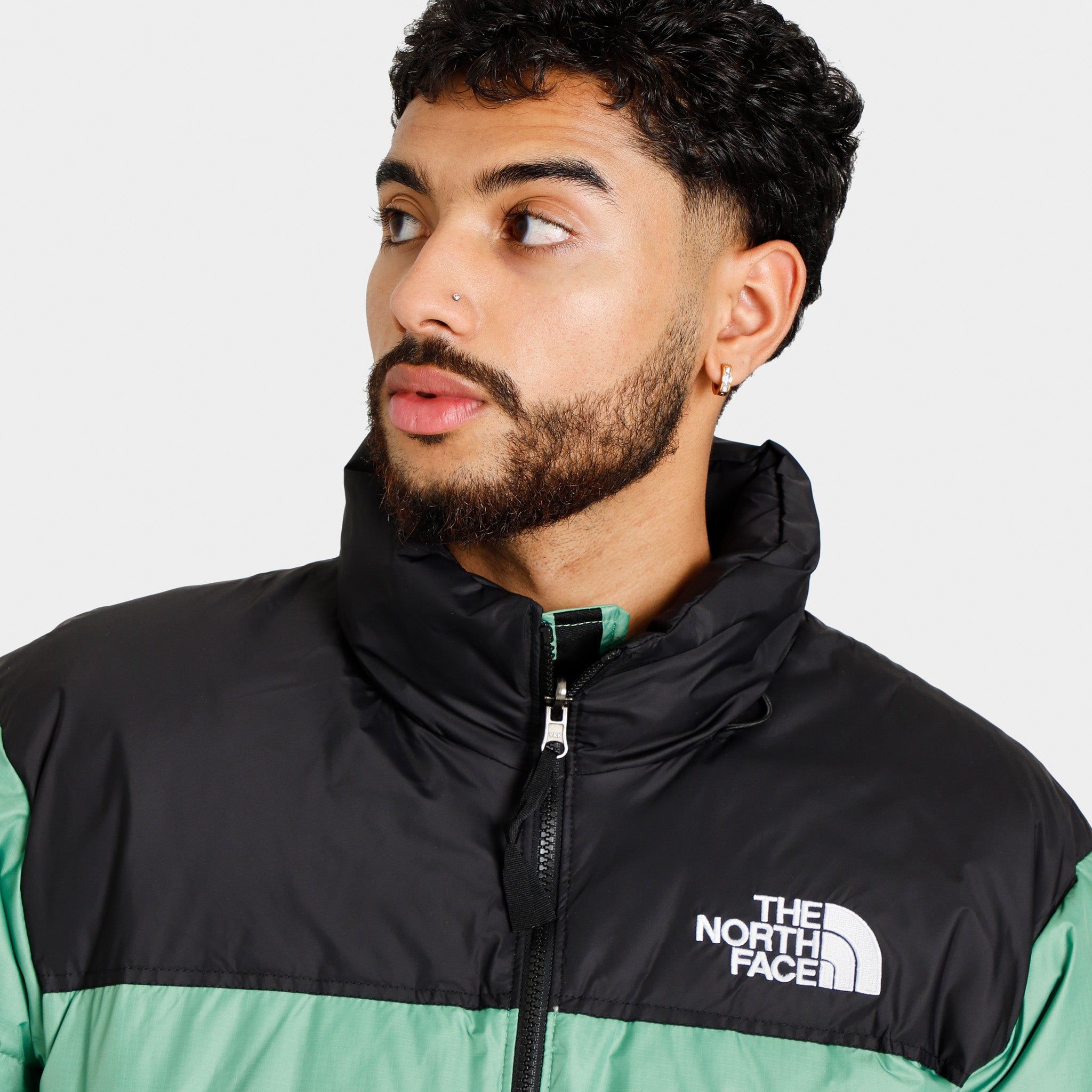 The North Face 1996 Retro Nuptse Jacket / Deep Grass Green sold by JD Sports product image thumbnail 3