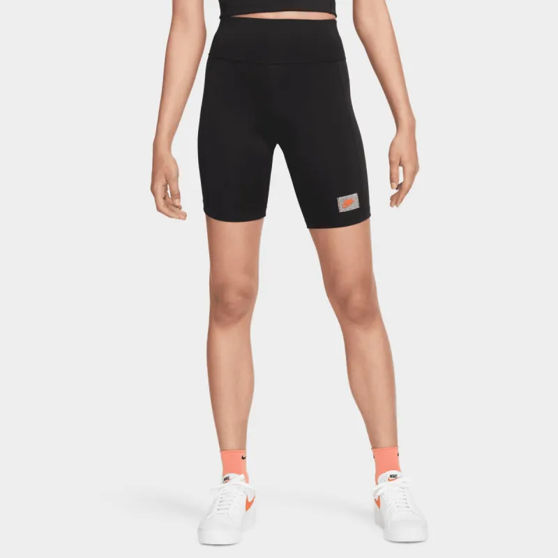 Nike Women's Sportswear Short Tights Black / Black sold by JD Sports
