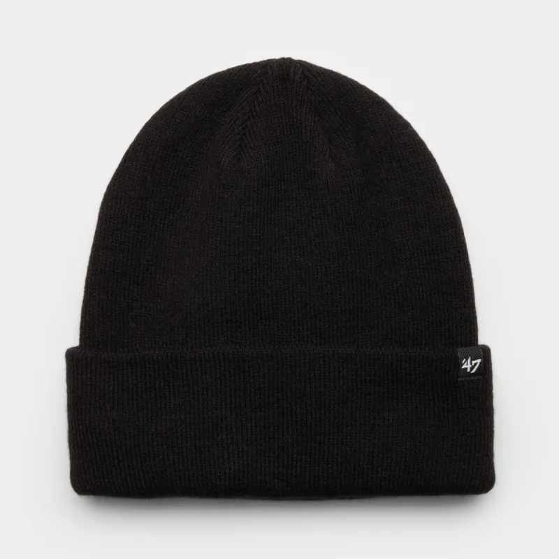 47 Brand Blank Cuff Beanie / Black sold by JD Sports