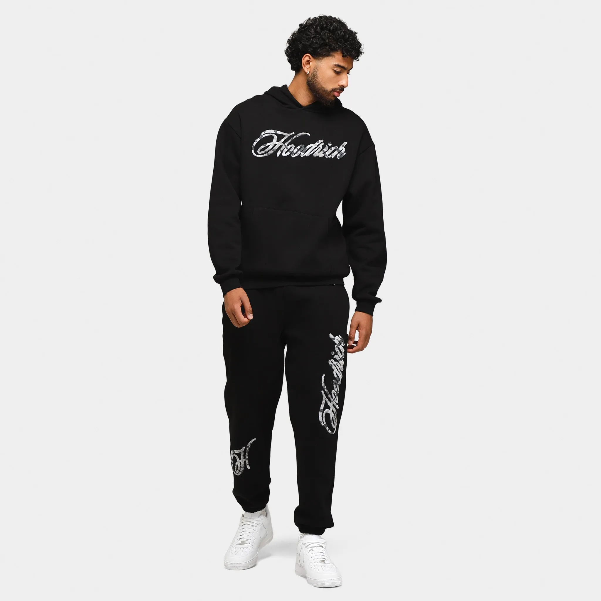Hoodrich OG Catch Pullover Hoodie Black / White - Ice Camo sold by JD Sports product image thumbnail 5
