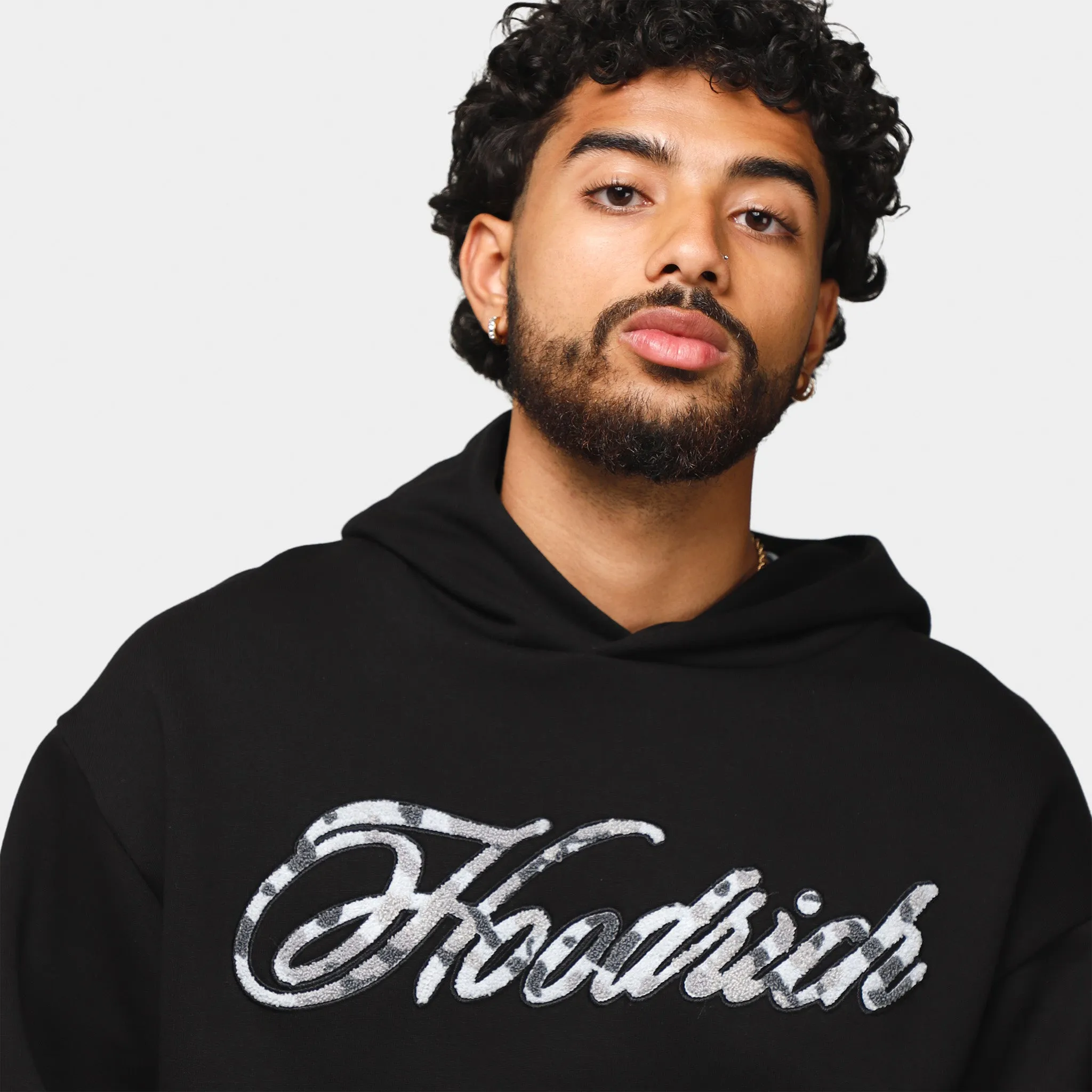 Hoodrich OG Catch Pullover Hoodie Black / White - Ice Camo sold by JD Sports product image thumbnail 3