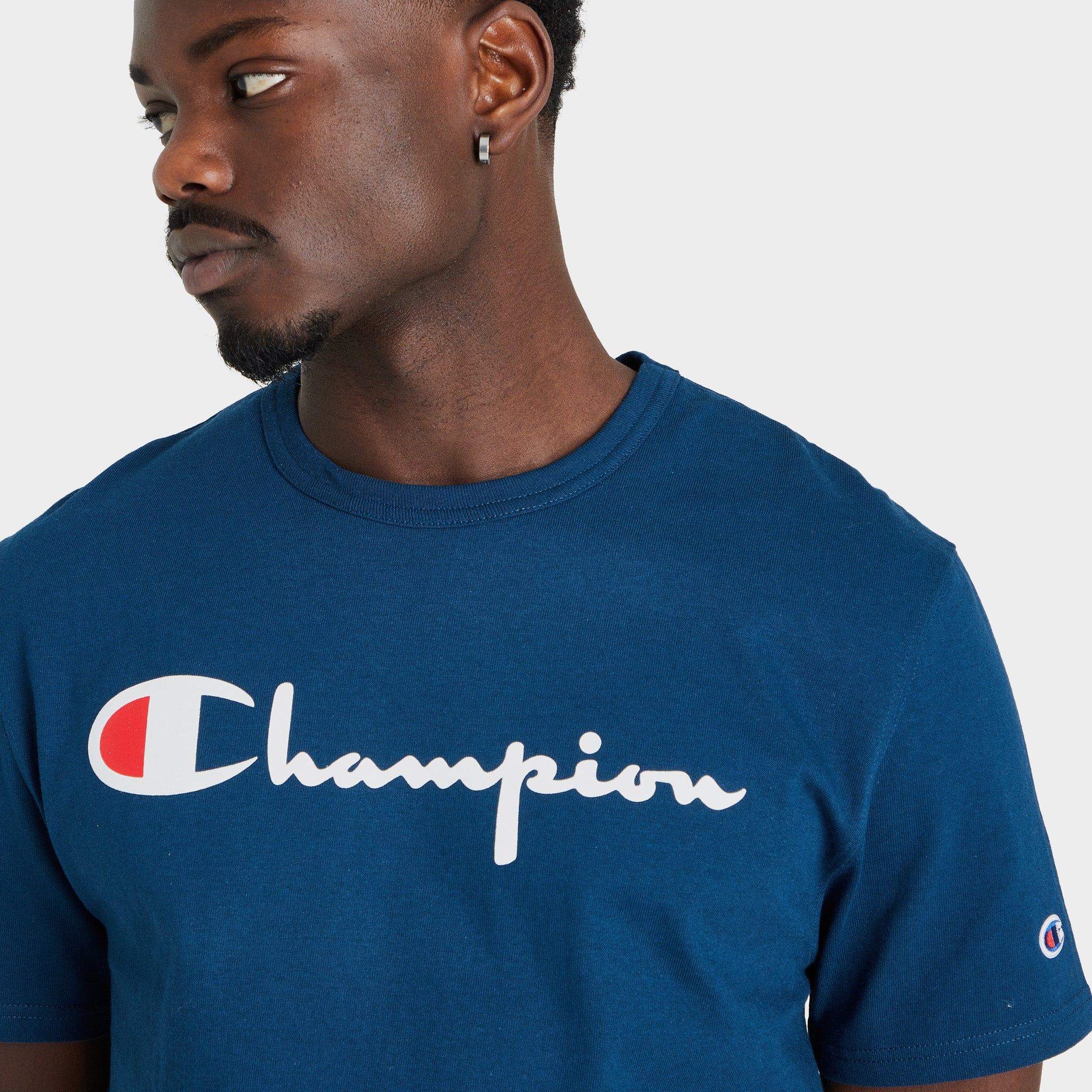 Champion Heritage T-shirt / Jetson Blue sold by JD Sports product image thumbnail 3