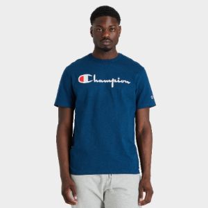 Champion Heritage T-shirt / Jetson Blue sold by JD Sports