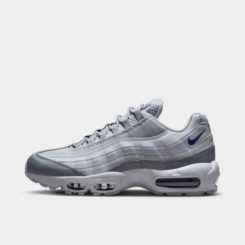 Nike Air Max 95 Wolf Grey / Midnight Navy - Cool Grey sold by JD Sports