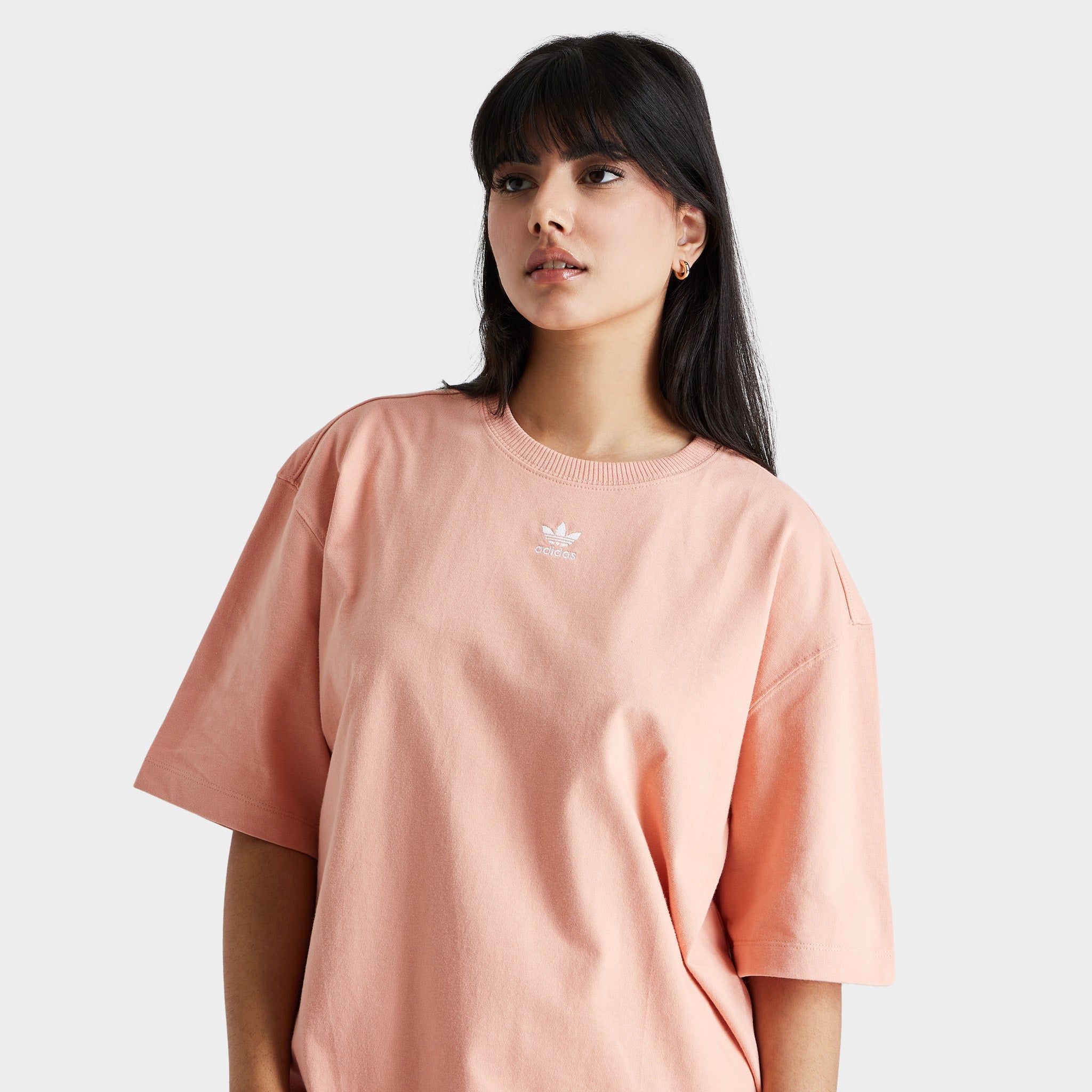 adidas Originals Women's Loungewear Adicolor Essentials T-shirt / Ambient Blush sold by JD Sports product image thumbnail 3