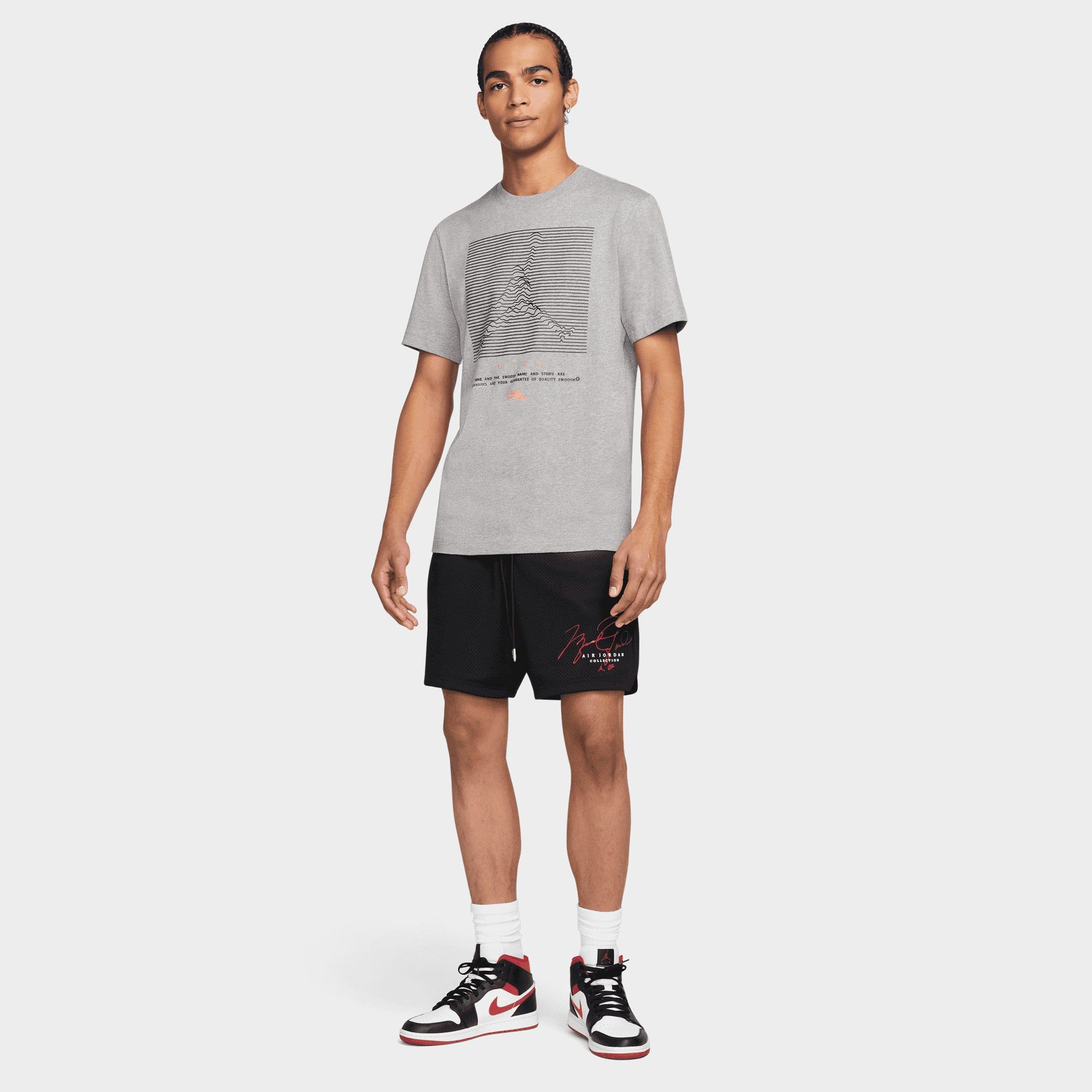 Jordan Jumpman Graphic T-shirt Carbon Heather / Black sold by JD Sports product image thumbnail 4