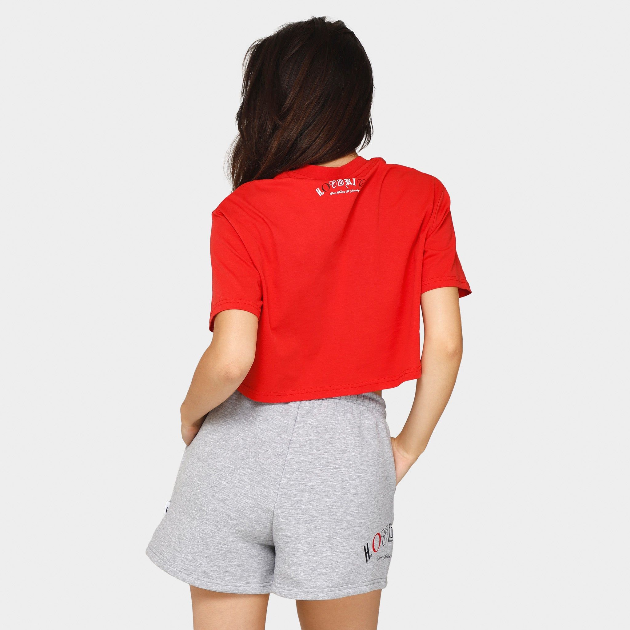 Hoodrich Women's OG Calor Cropped T-Shirt / Red sold by JD Sports product image thumbnail 2