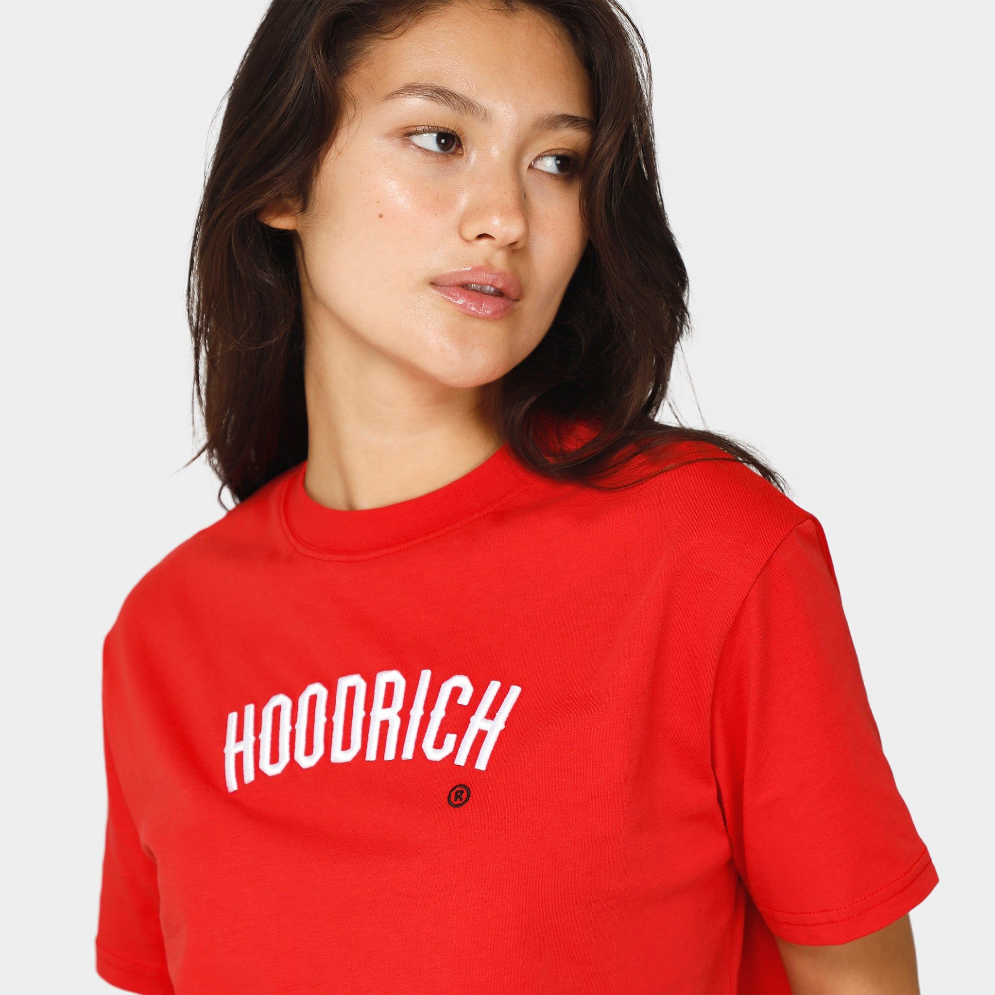 Hoodrich Women's OG Calor Cropped T-Shirt / Red sold by JD Sports product image thumbnail 4