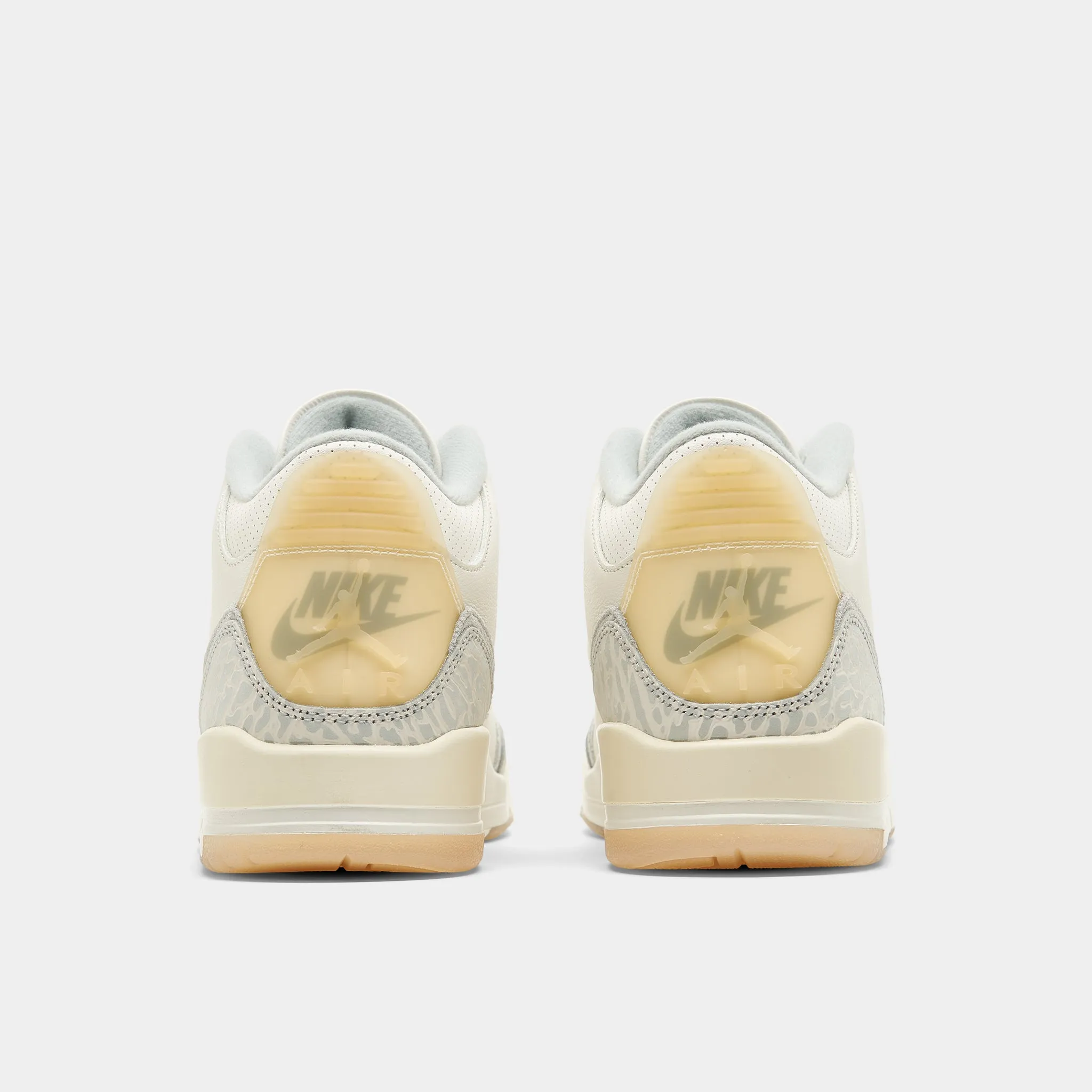 Jordan 3 Retro Craft Ivory / Grey Mist - Cream sold by JD Sports product image thumbnail 4