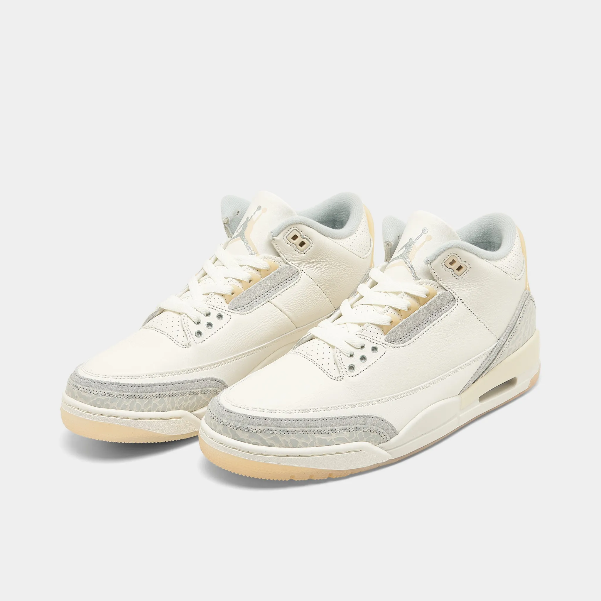Jordan 3 Retro Craft Ivory / Grey Mist - Cream sold by JD Sports product image thumbnail 2
