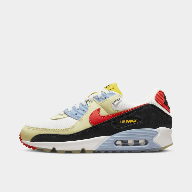 Nike Air Max 90 Lemon Drop / Team Orange - Sail sold by JD Sports