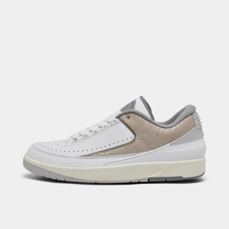 Jordan 2 Retro Low White / Cement Grey - Sanddrift sold by JD Sports