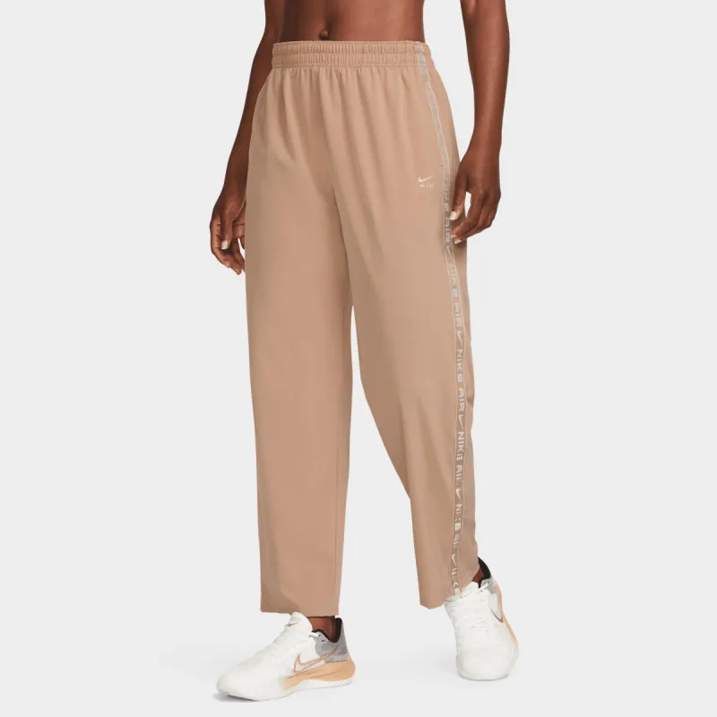 Nike Women's Air Mid-Rise Running Pants Hemp / Baroque Brown - Sanddrift made by Nike