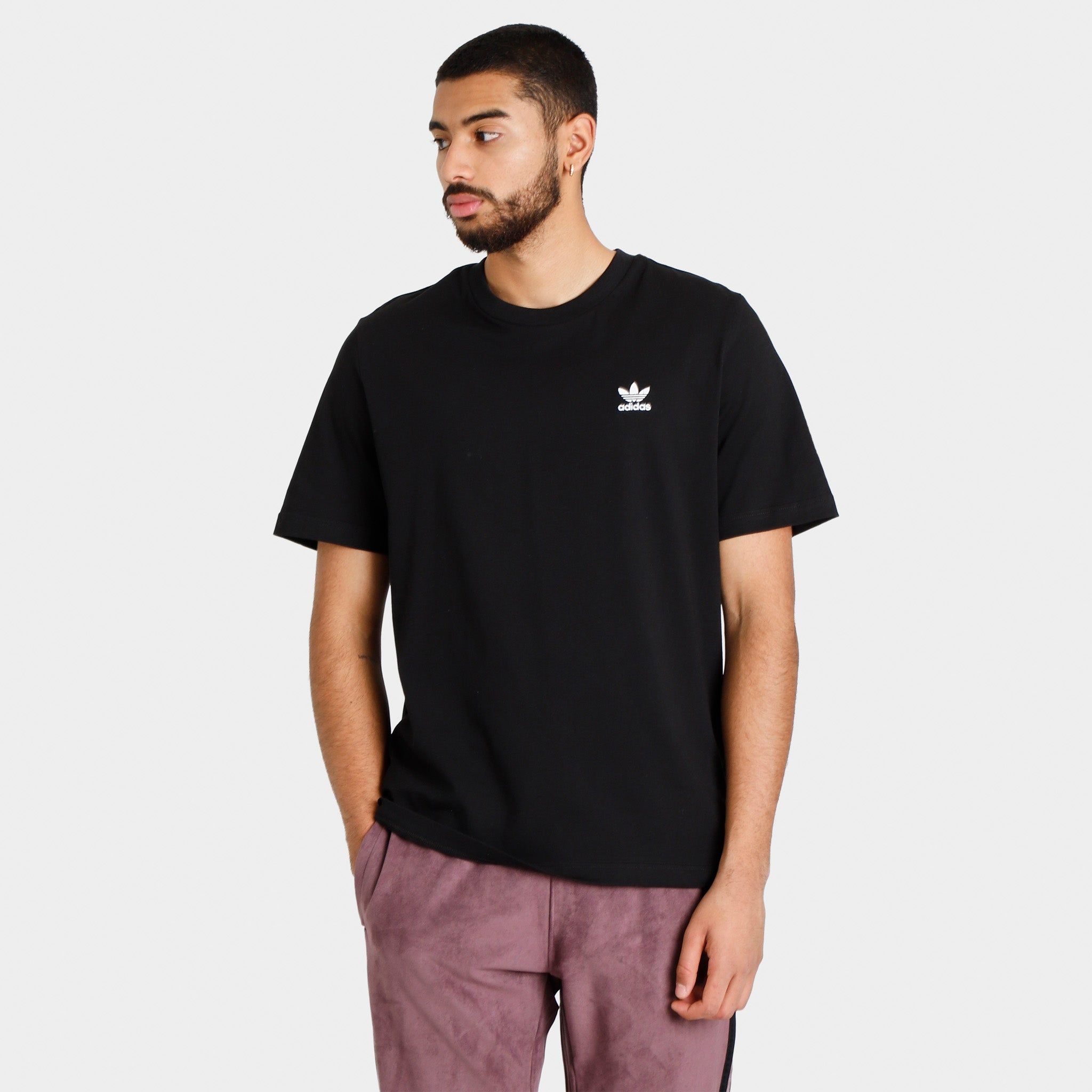 adidas Trefoil Essentials T-shirt / Black sold by JD Sports