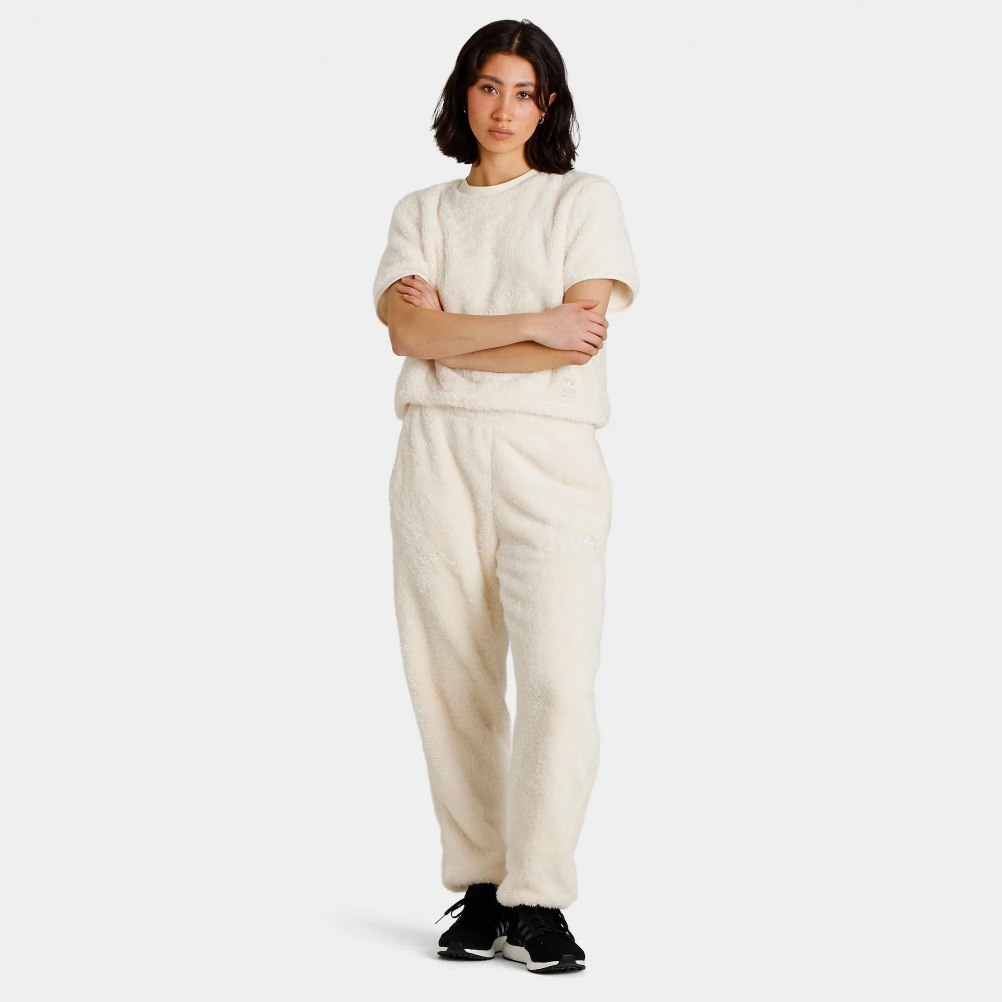 adidas Originals Women's Essentials+ Fluffy T-shirt / Wonder White sold by JD Sports product image thumbnail 5