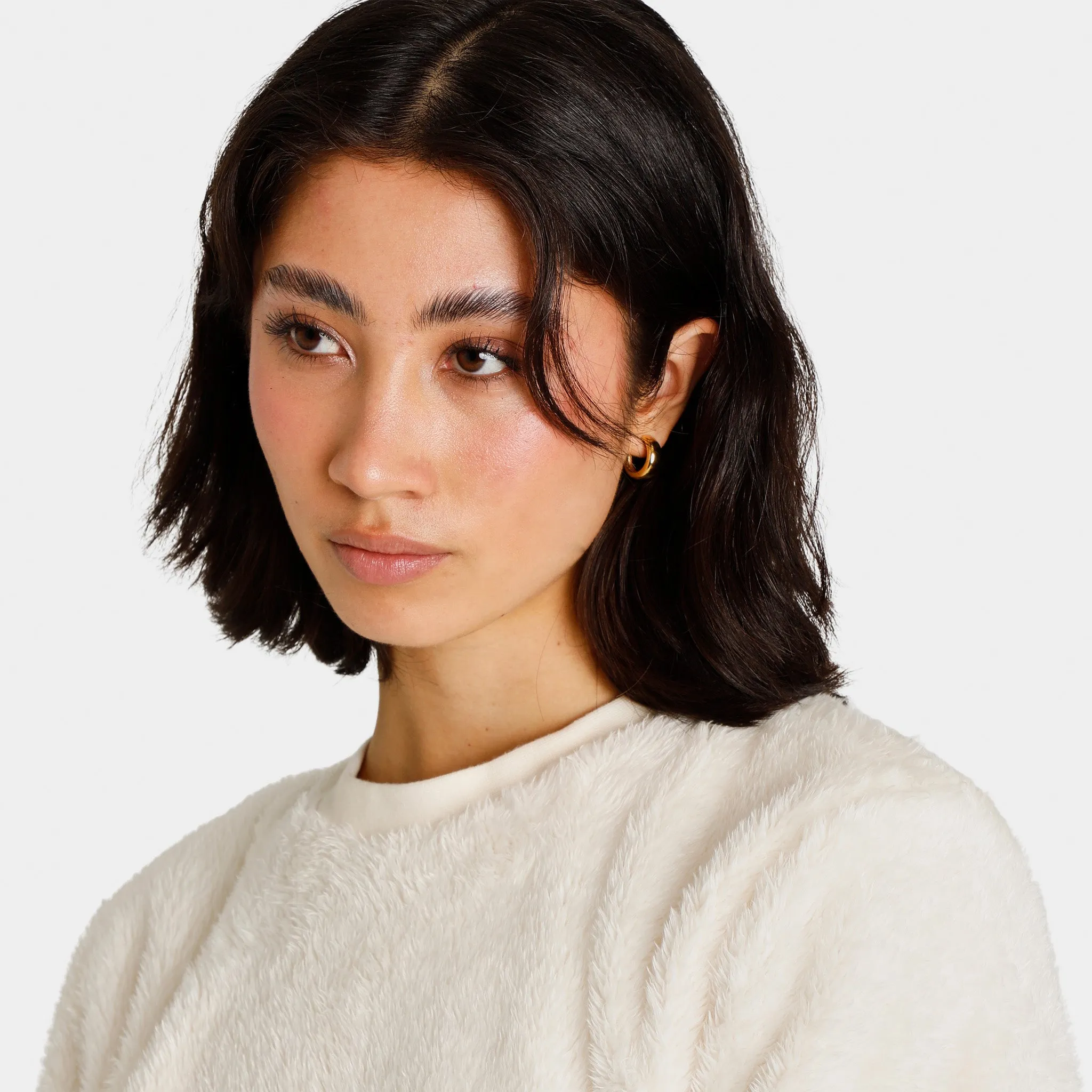 adidas Originals Women's Essentials+ Fluffy T-shirt / Wonder White sold by JD Sports product image thumbnail 4