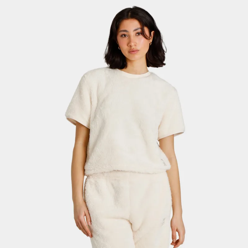 adidas Originals Women's Essentials+ Fluffy T-shirt / Wonder White sold by JD Sports
