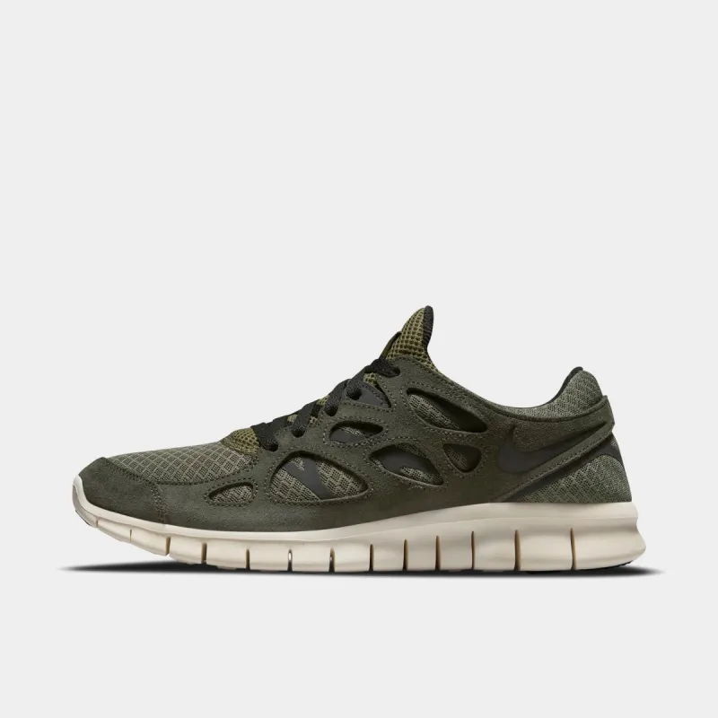 Nike Free Run 2 Sequoia / Black - Medium Olive sold by JD Sports