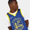 Nike Dri-FIT Golden State Warriors 2022/23 Swingman Jersey Rush Blue / Stephen Curry sold by JD Sports