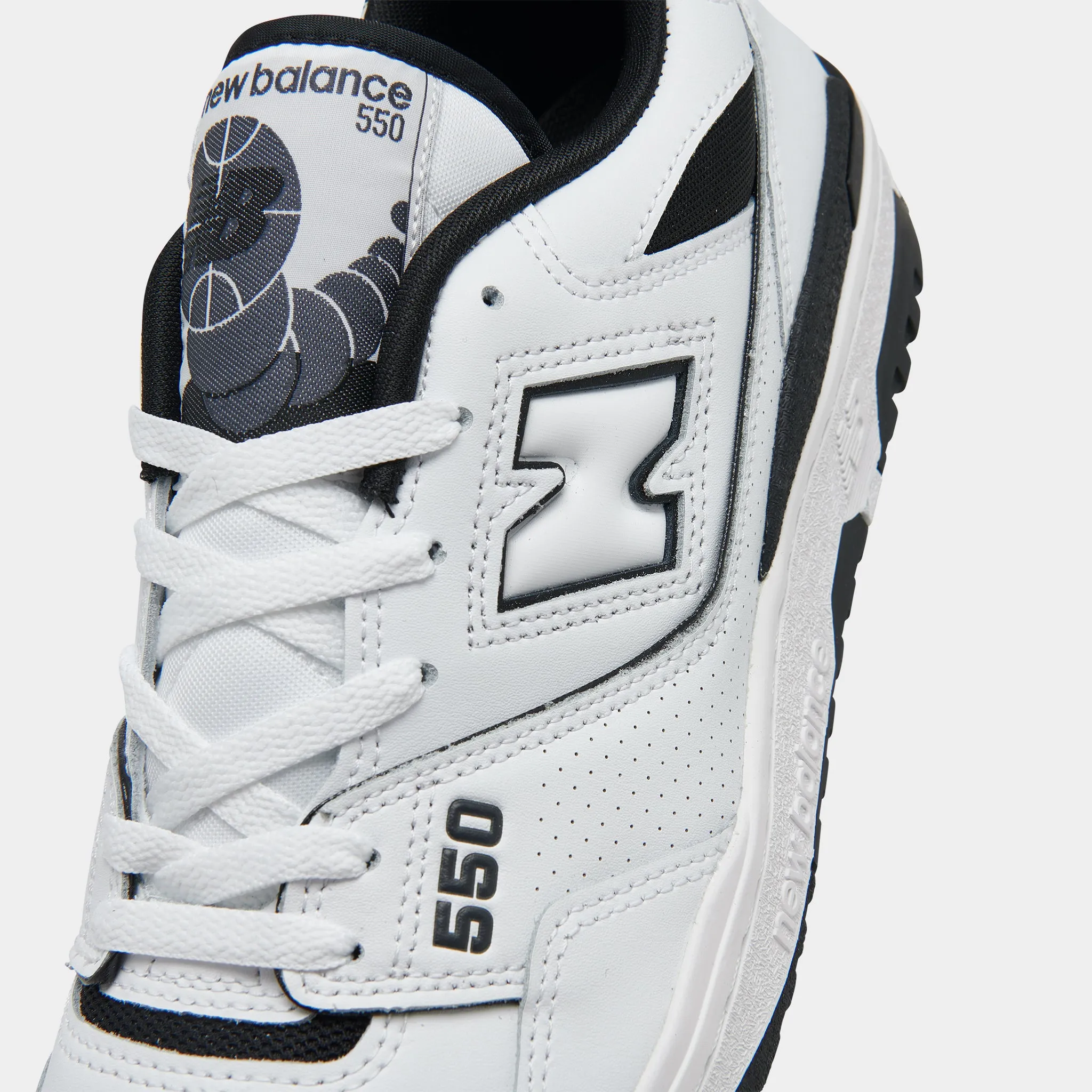 New Balance BB550HA1 White / Black sold by JD Sports product image thumbnail 3