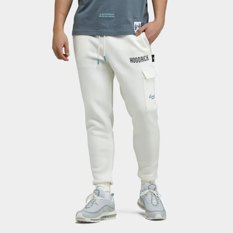 Hoodrich Splatter Joggers Blanc De Blanc / Black - Radiance Blue sold by JD Sports