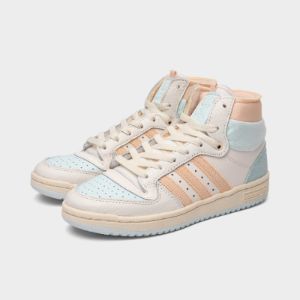 adidas Originals Women’s Top Ten RB Cloud White / Bliss Orange - Almost Blue sold by JD Sports