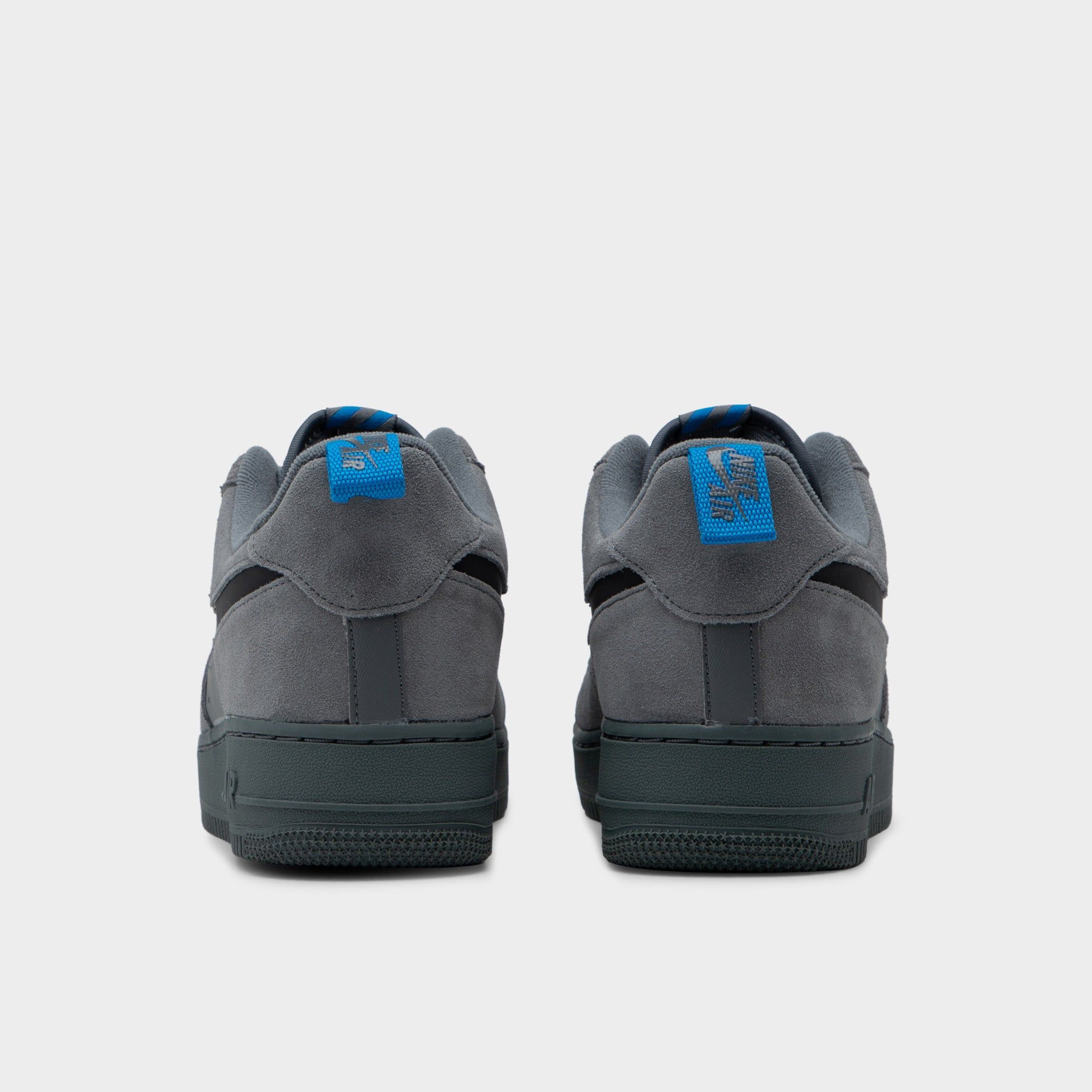 Nike Air Force 1 Smoke Grey / Black - Light Blue sold by JD Sports product image thumbnail 5