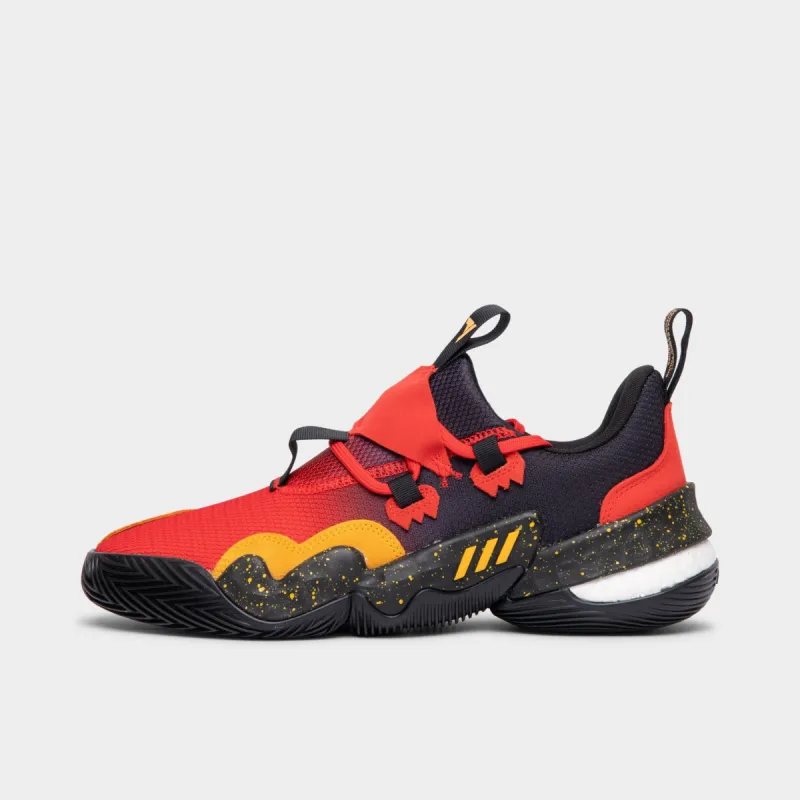 adidas Trae Young 1 Vivid Red / Team College Gold - Core Black sold by JD Sports