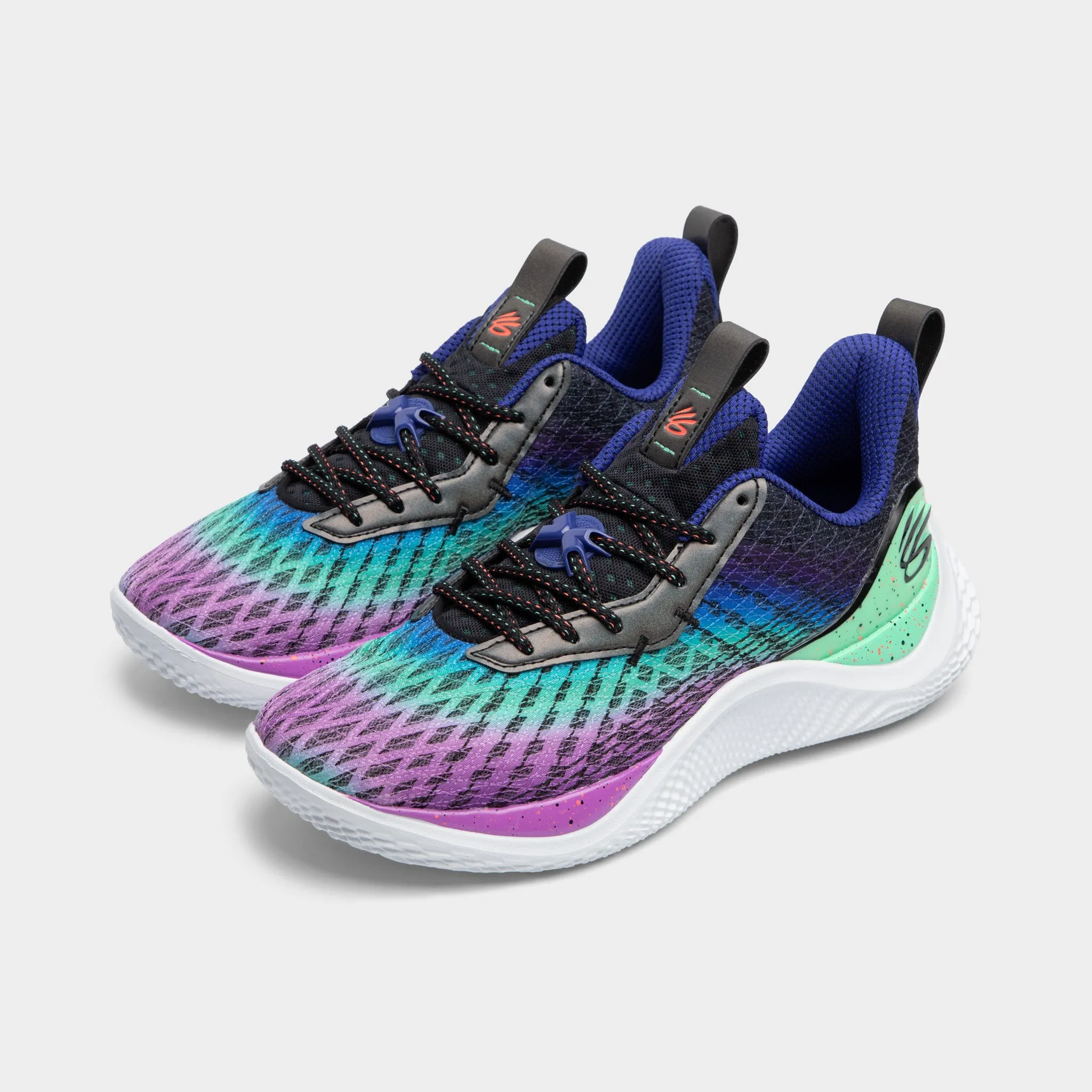 Under Armour Curry 10 NL Purple Panic / Antifreeze - Black sold by JD Sports product image thumbnail 2