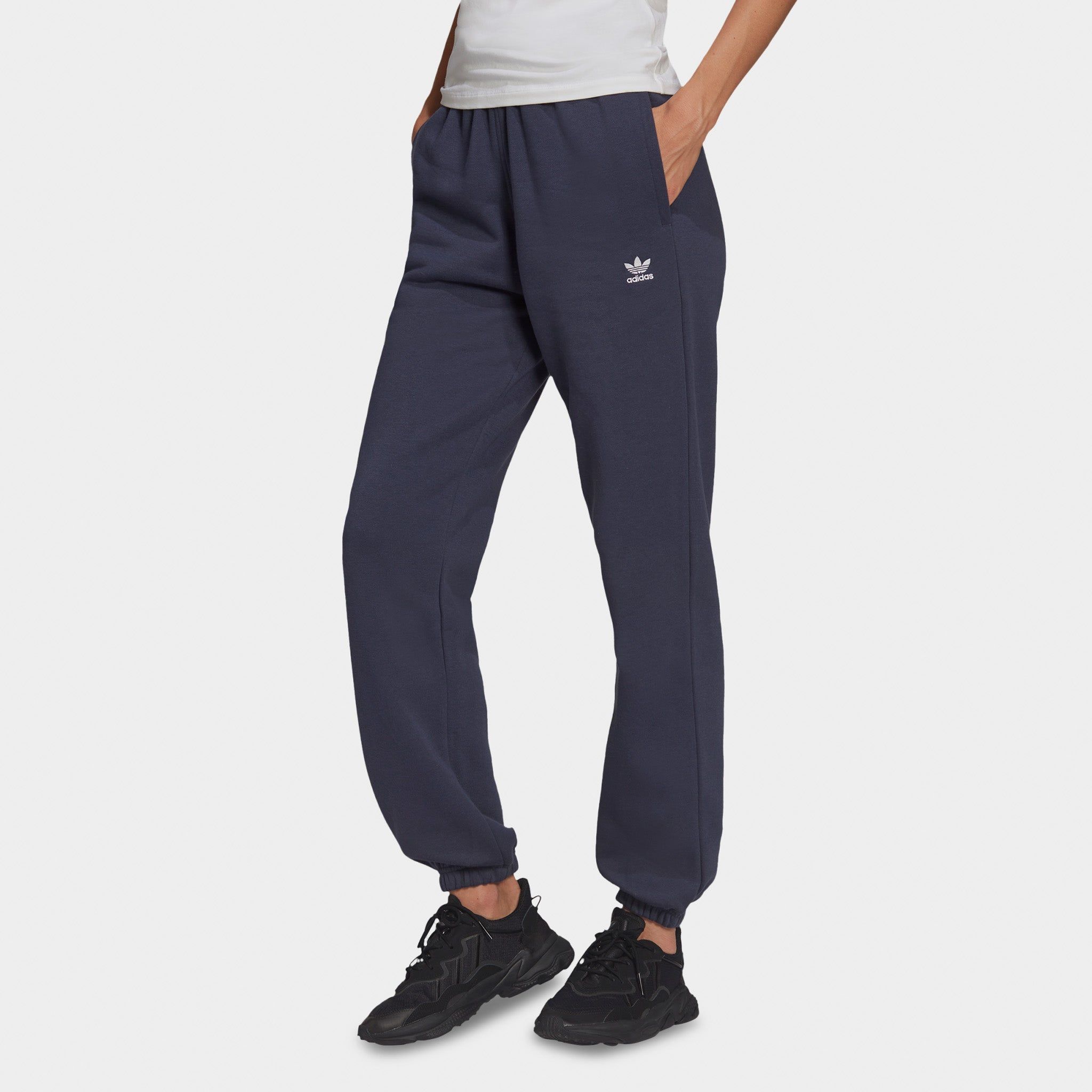 adidas Originals Women's Adicolor Essentials Fleece Joggers / Shadow Navy sold by JD Sports