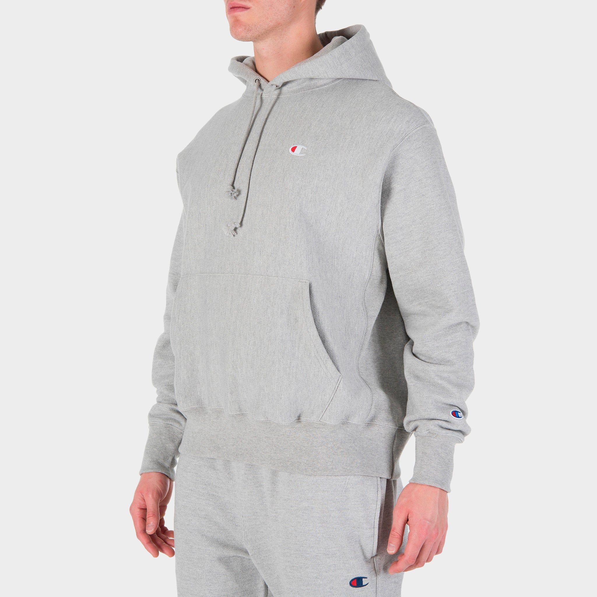Champion Reverse Weave Pullover Hoodie / Oxford Grey sold by JD Sports product image thumbnail 4