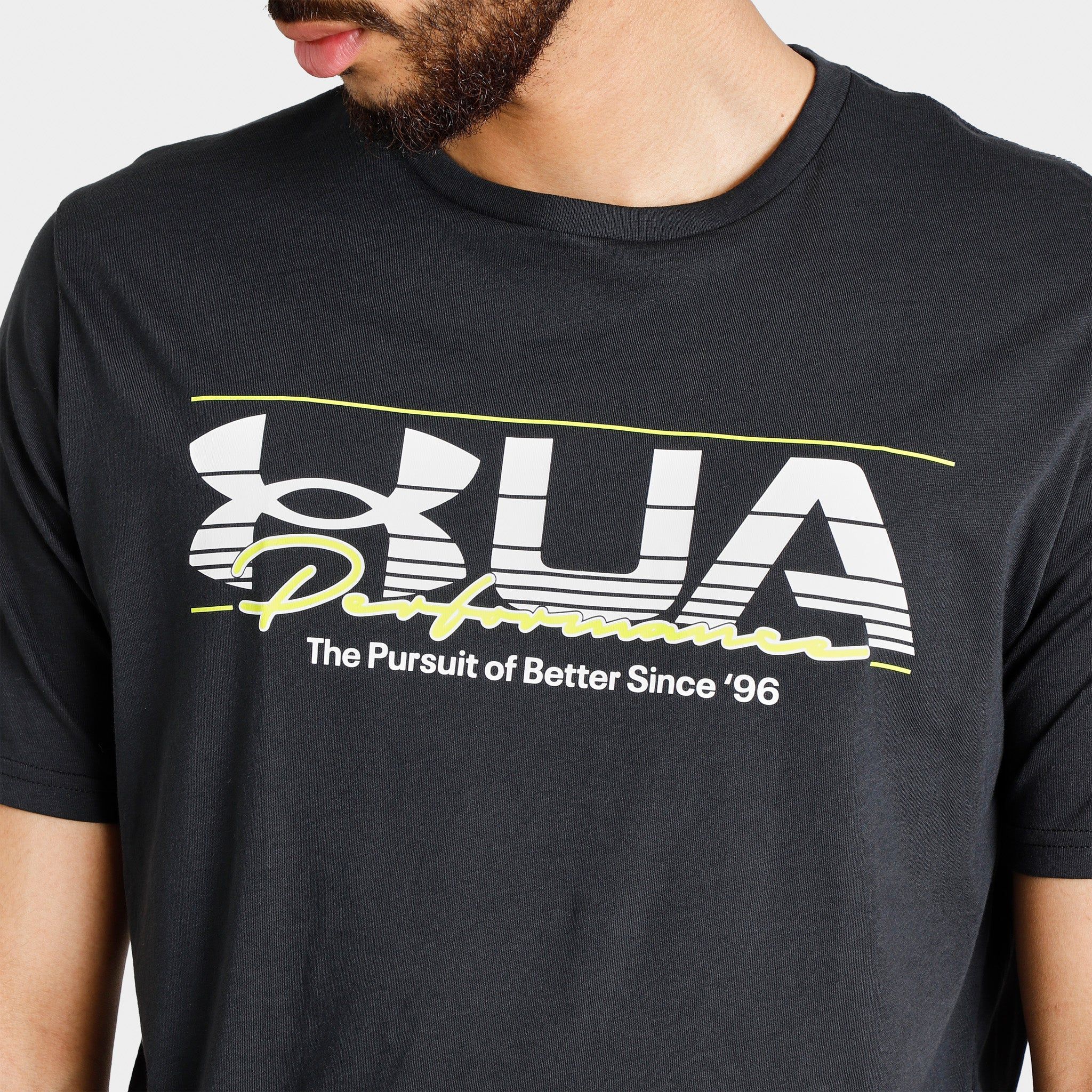 Under Armour Vintage Branded Script T-shirt Black / White sold by JD Sports product image thumbnail 4