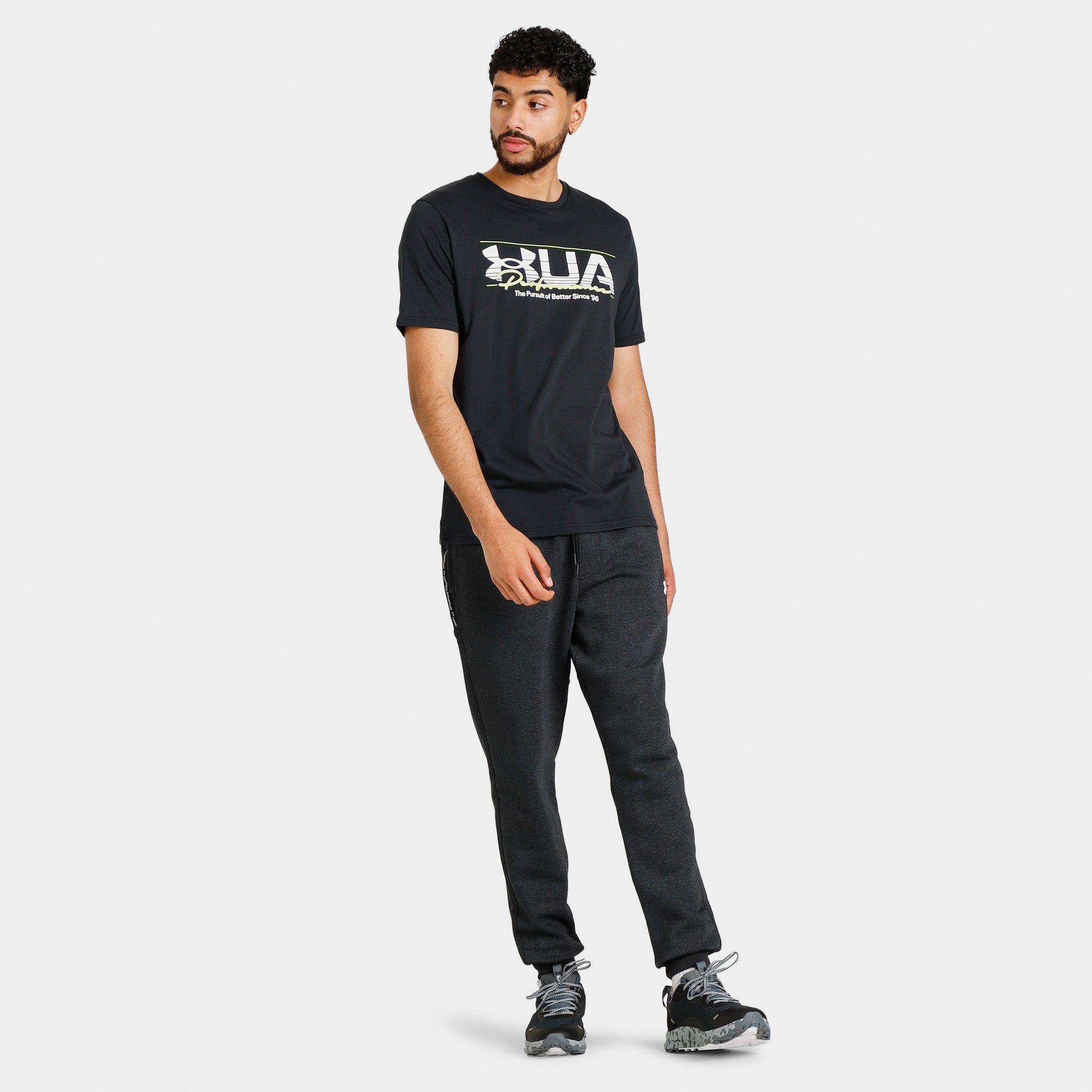 Under Armour Vintage Branded Script T-shirt Black / White sold by JD Sports product image thumbnail 5