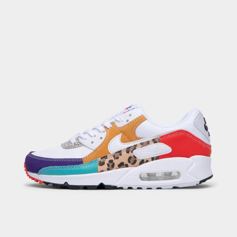 Nike Women's Air Max 90 SE White / White - Light Curry sold by JD Sports