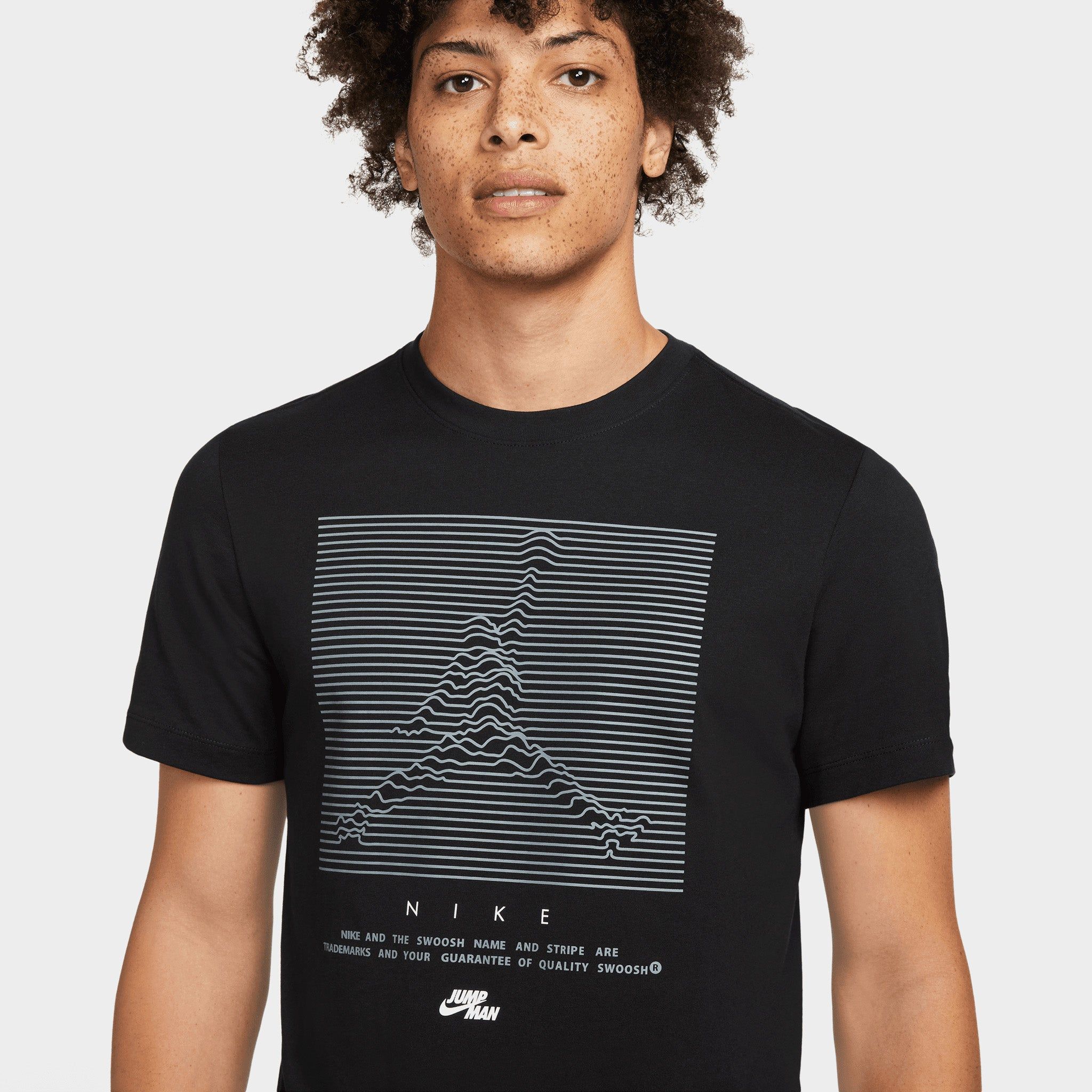 Jordan Jumpman Graphic T-shirt Black / White sold by JD Sports product image thumbnail 3