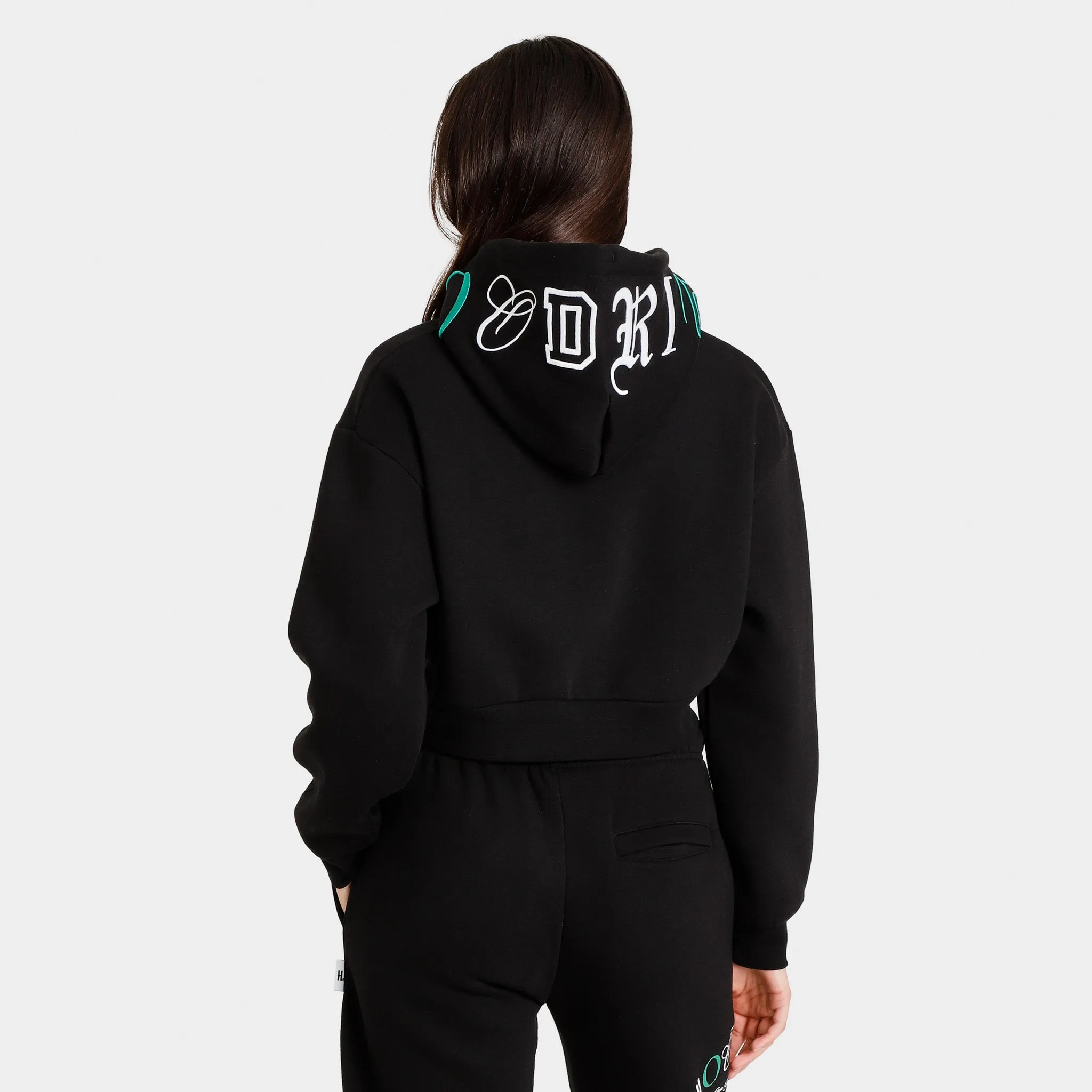 Hoodrich Women's OG Calor Cropped Pullover Hoodie / Black sold by JD Sports product image thumbnail 2