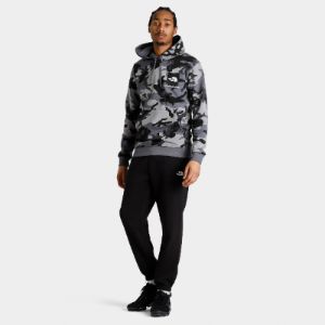 The North Face Fine Box Pullover Hoodie Midgrey Woodland / Camo Print sold by JD Sports