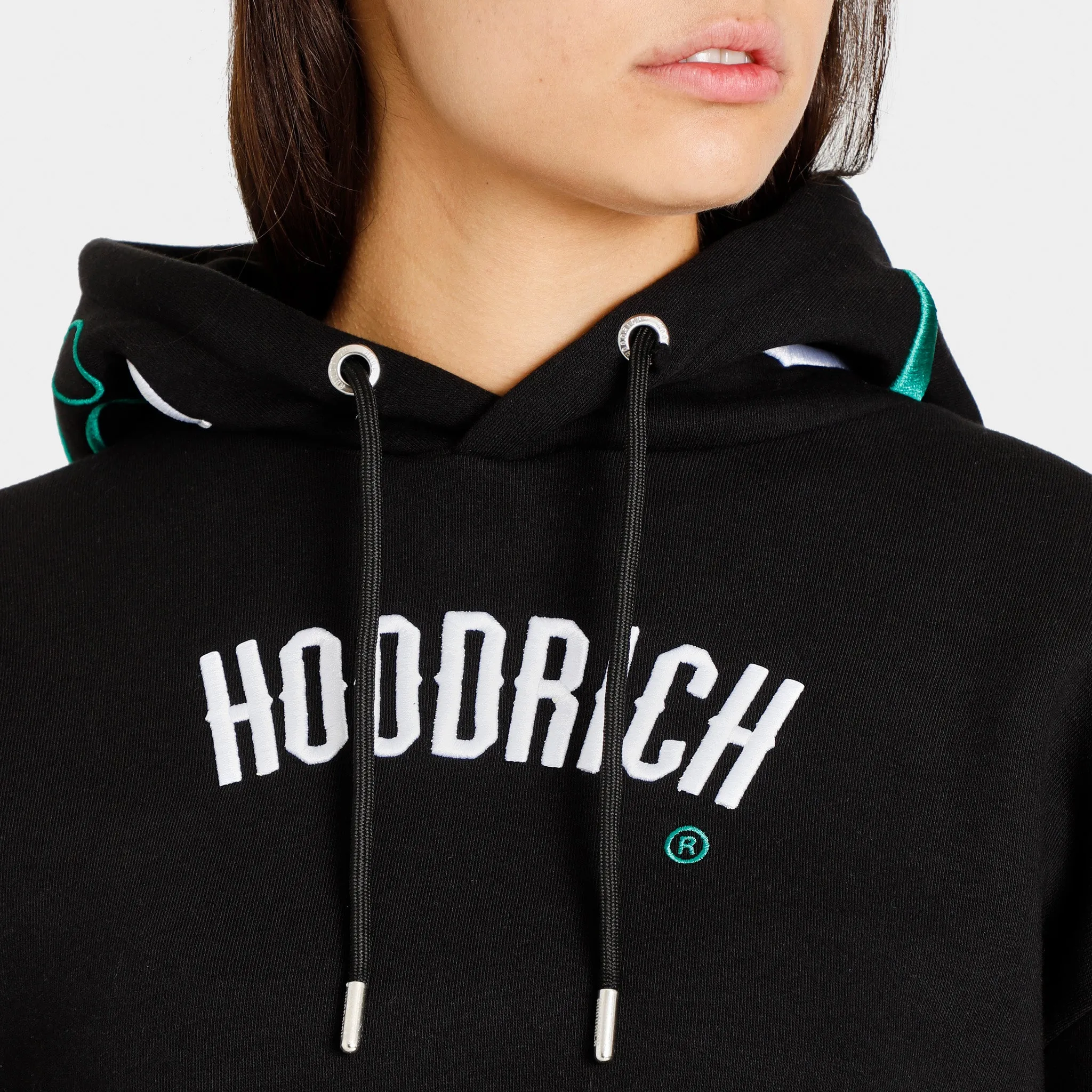 Hoodrich Women's OG Calor Cropped Pullover Hoodie / Black sold by JD Sports product image thumbnail 4