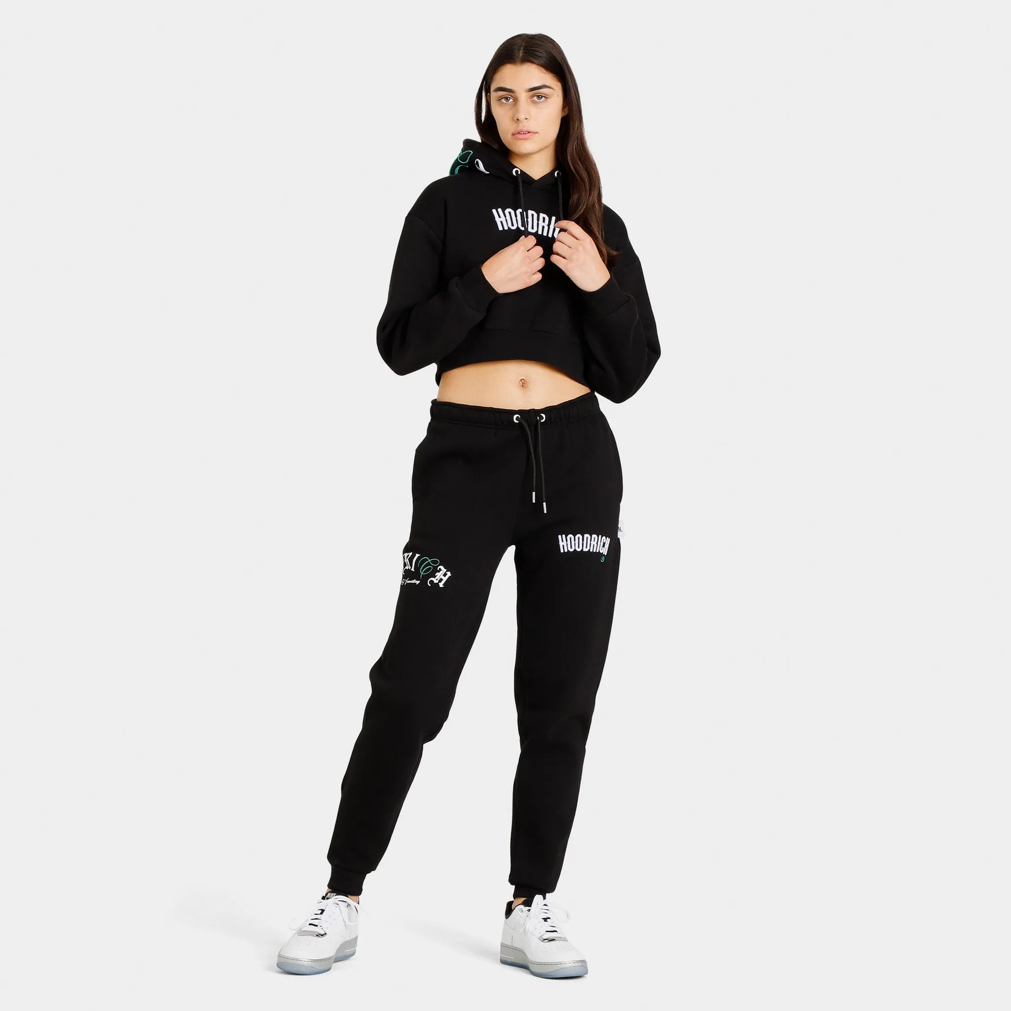 Hoodrich Women's OG Calor Cropped Pullover Hoodie / Black sold by JD Sports product image thumbnail 5