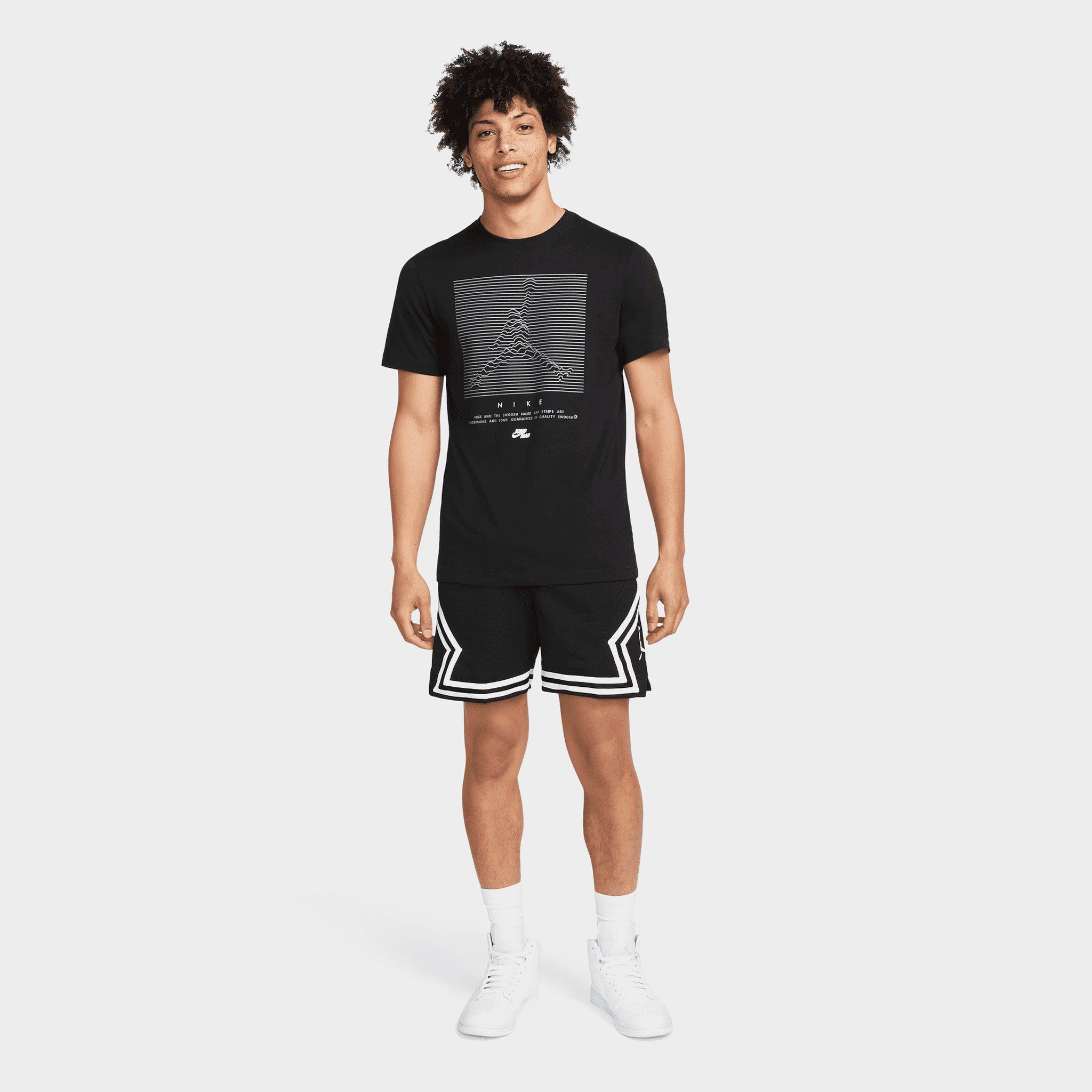Jordan Jumpman Graphic T-shirt Black / White sold by JD Sports product image thumbnail 4