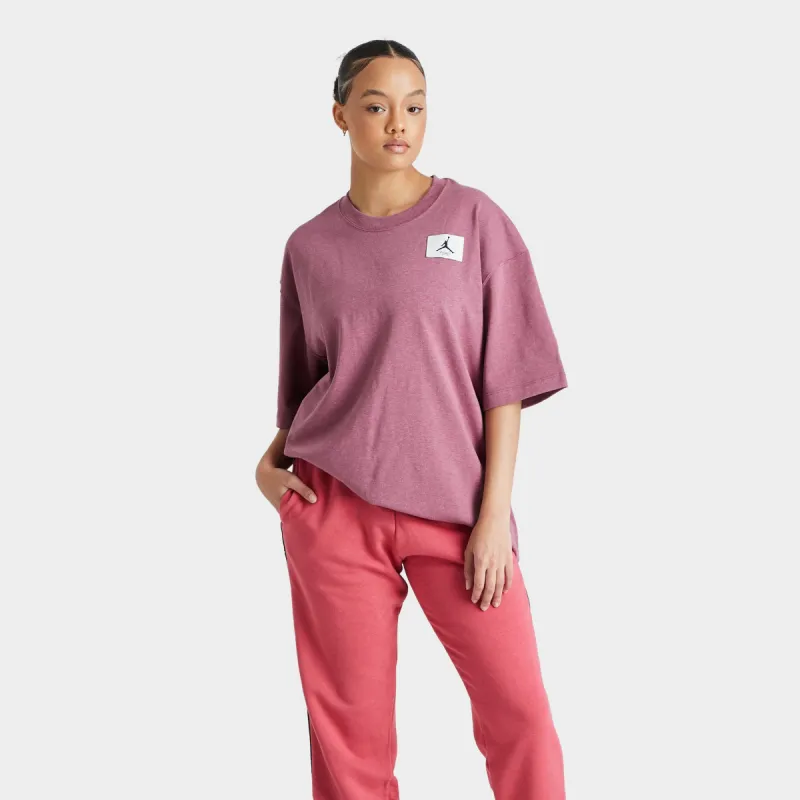 Jordan Women's Essentials T-shirt Light Mulberry / Heather - Cave Purple sold by JD Sports