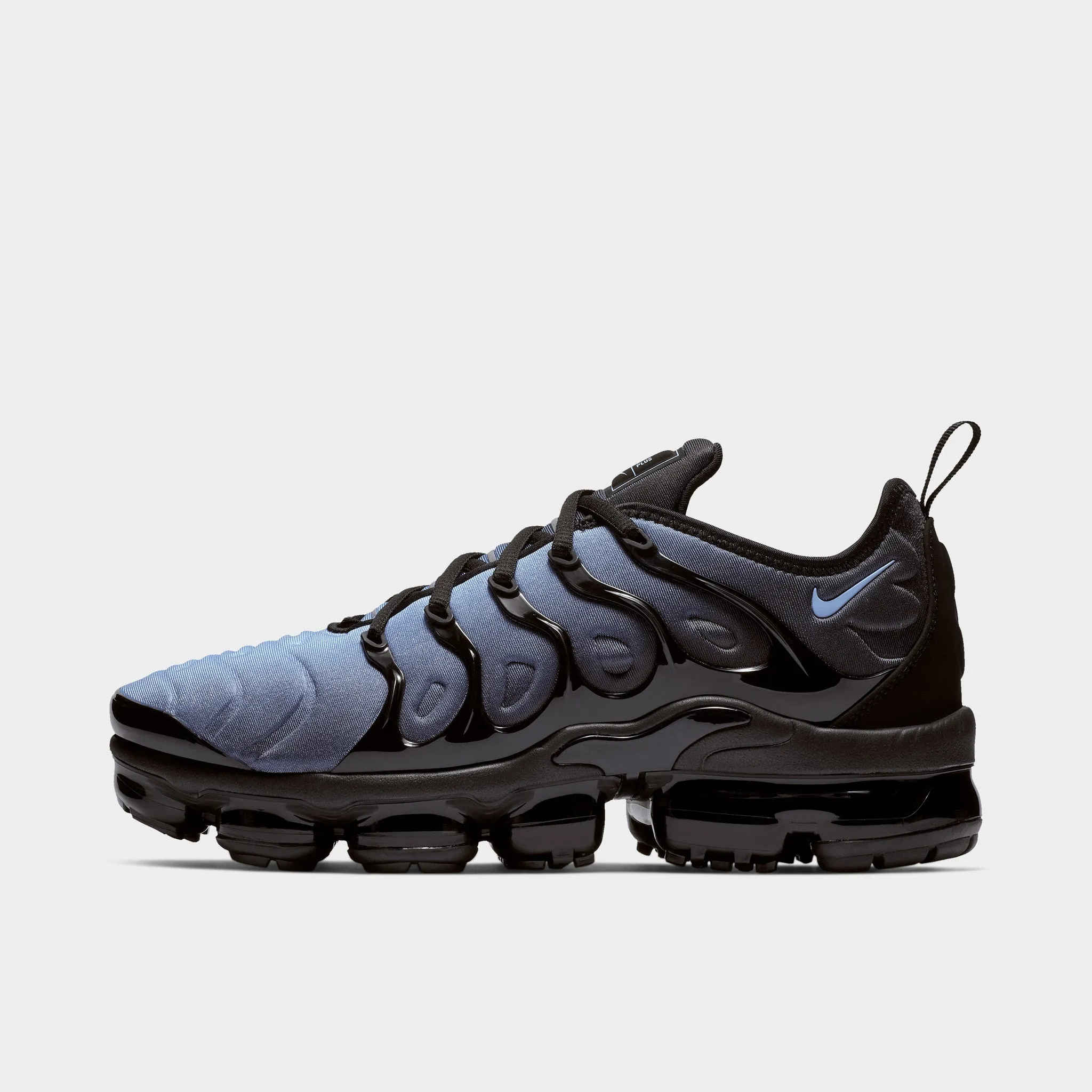 Nike Air Vapormax Plus Black / Aluminum sold by JD Sports