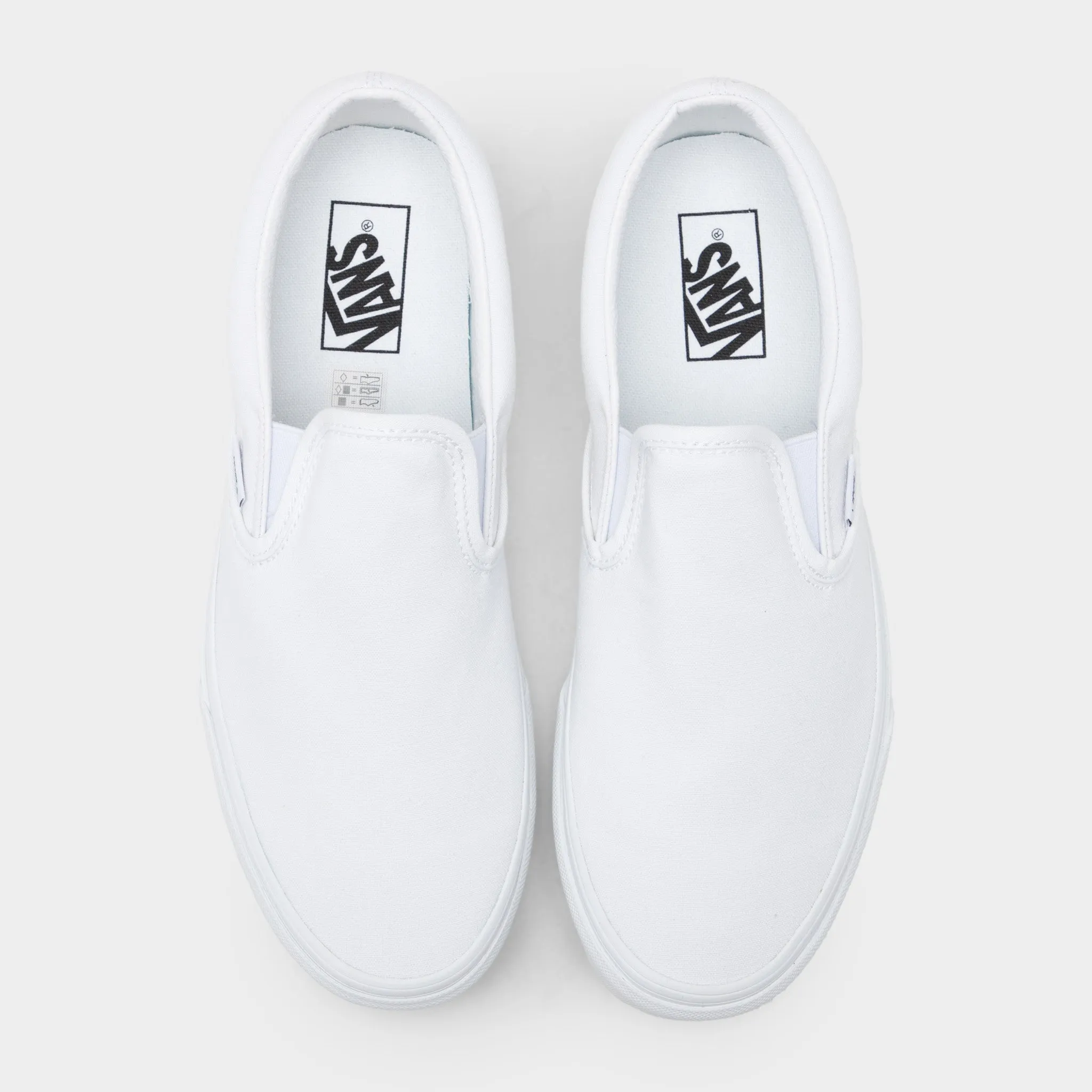 Vans Classic Slip-On / True White sold by JD Sports product image thumbnail 5