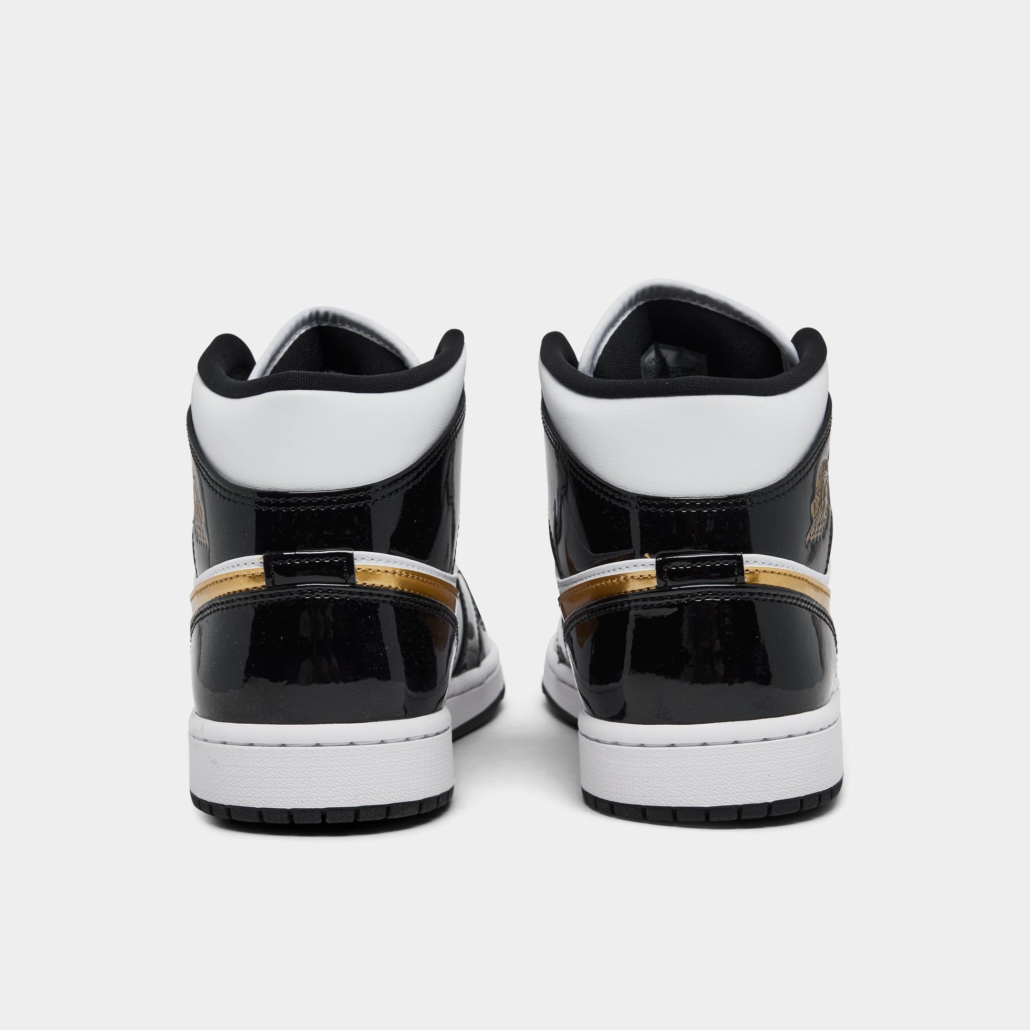 Jordan 1 Mid SE Black / Metallic Gold - White sold by JD Sports product image thumbnail 4